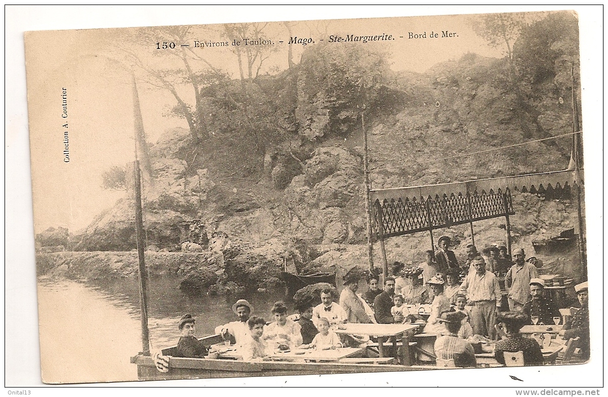 ENVIRON DE TOULON MAGO SAINTE MARGUERITE / RESTAURANT    CPA831 - Autres & Non Classés