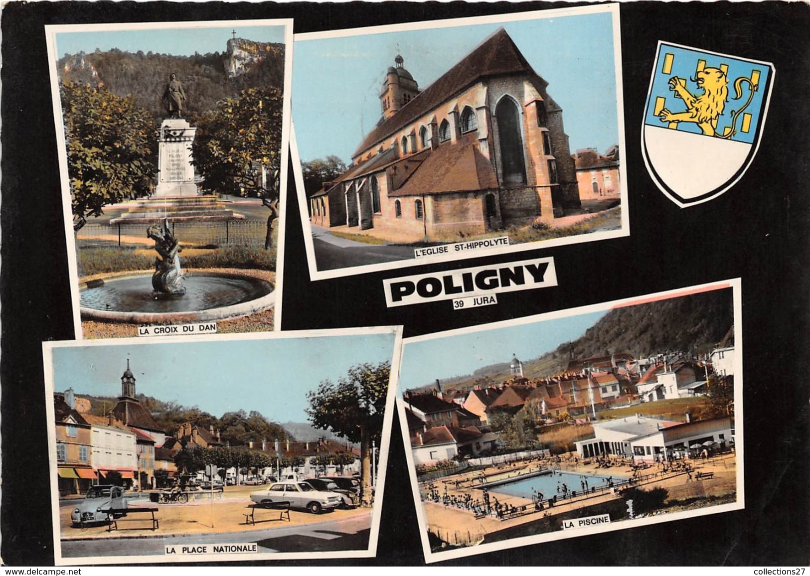 39-POLIGNY- MULTIVUES - Poligny