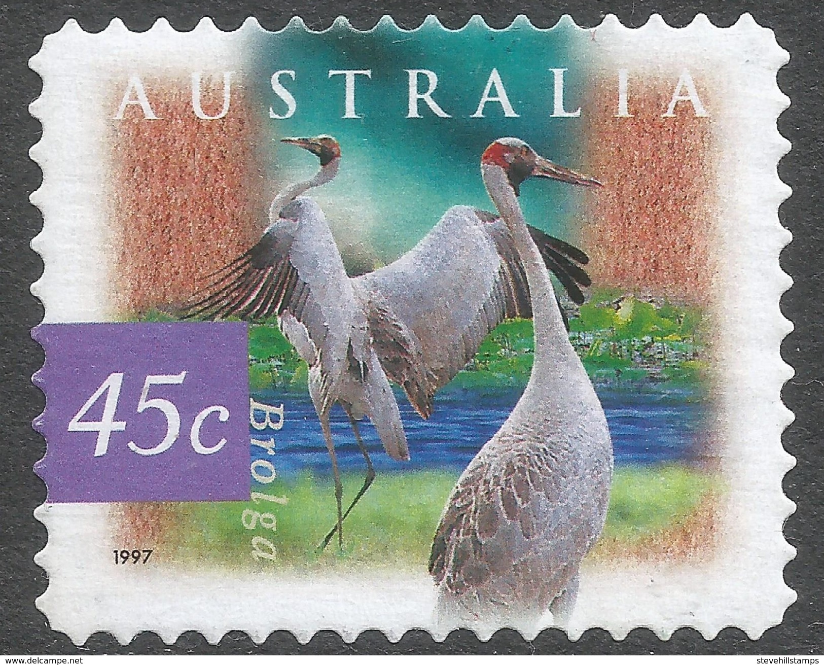 Australia. 1997 Flora And Fauna (2nd Series). 45c (Self Adhesive) Used SG 1683 - Used Stamps