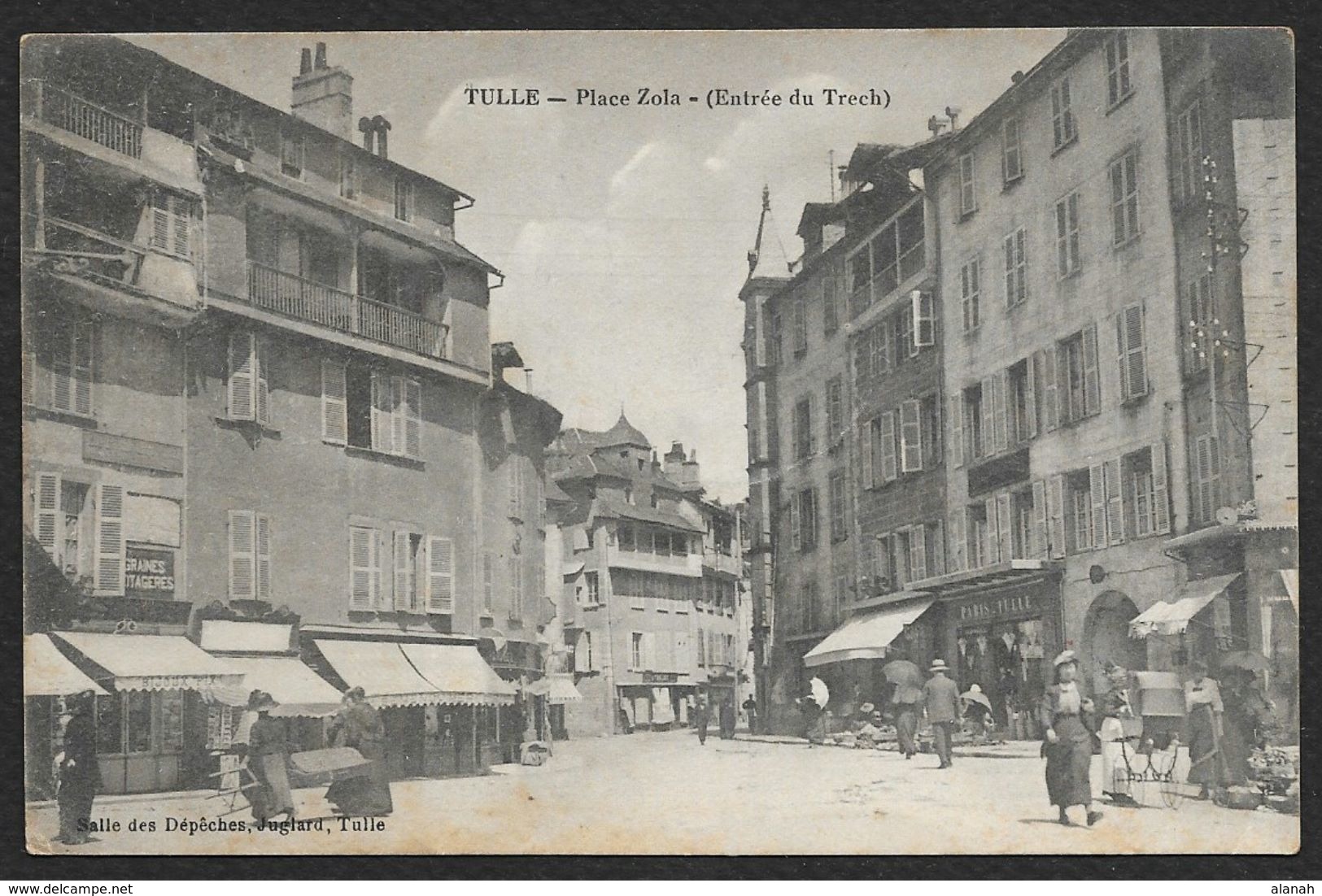 TULLE Place Zola (Entrée Du Trech) (Juglard) Corrèze (19) - Tulle