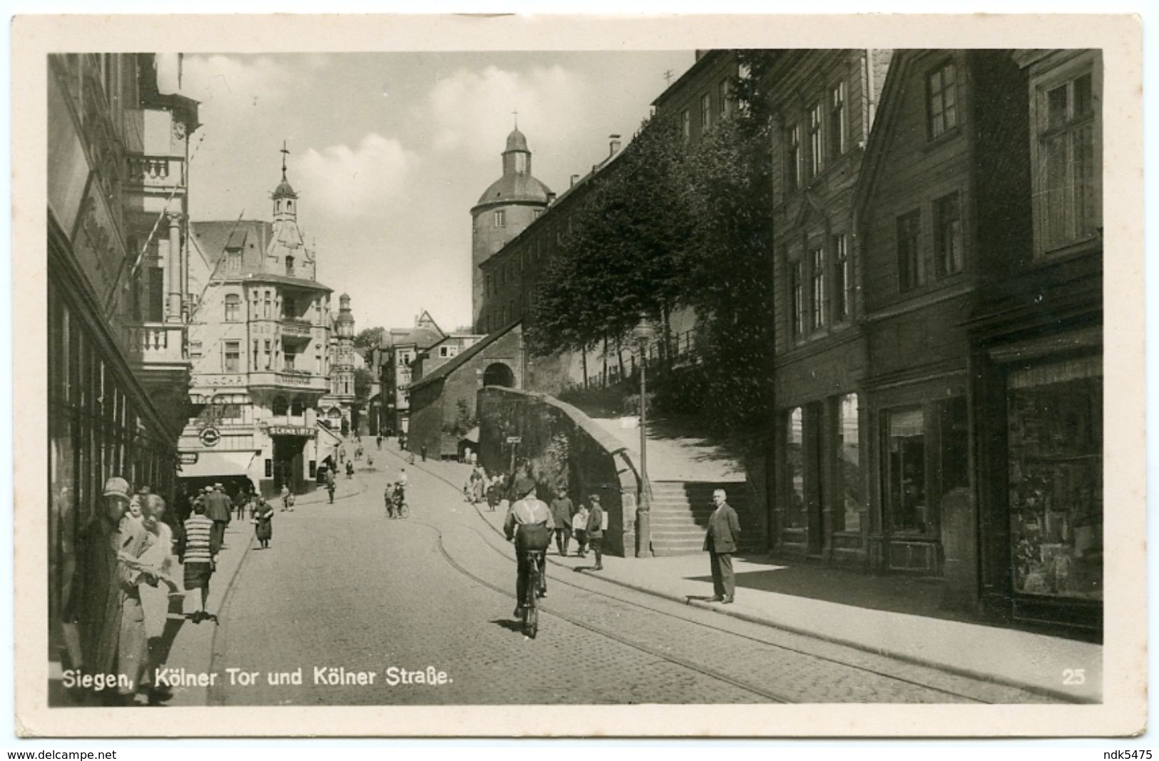 ALLEMAGNE : SIEGEN - KOLNER TOR UND KOLNER STRASSE - Siegen