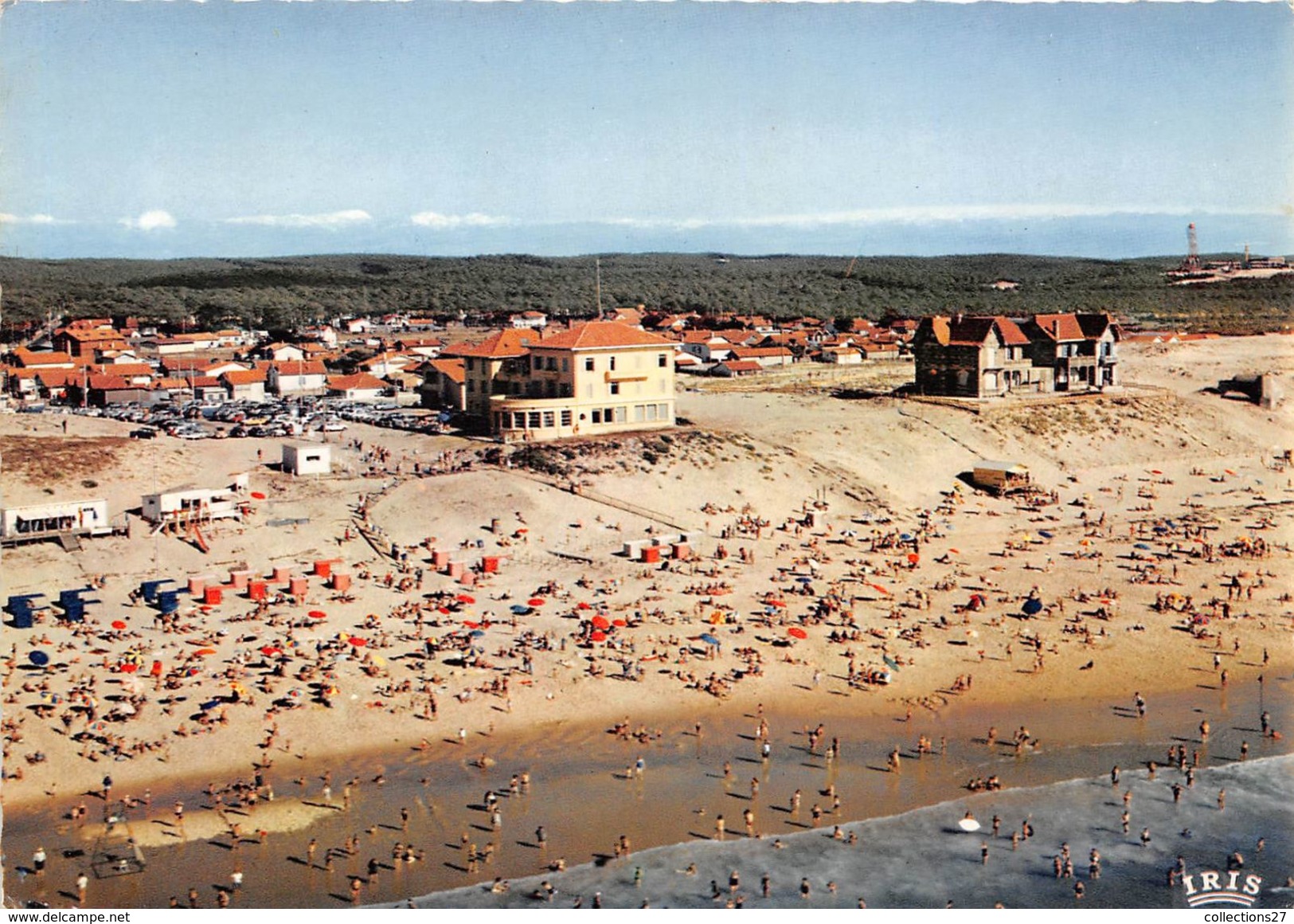 40-BISCAROSSE- VUE AERIENNE LA PLAGE - Biscarrosse