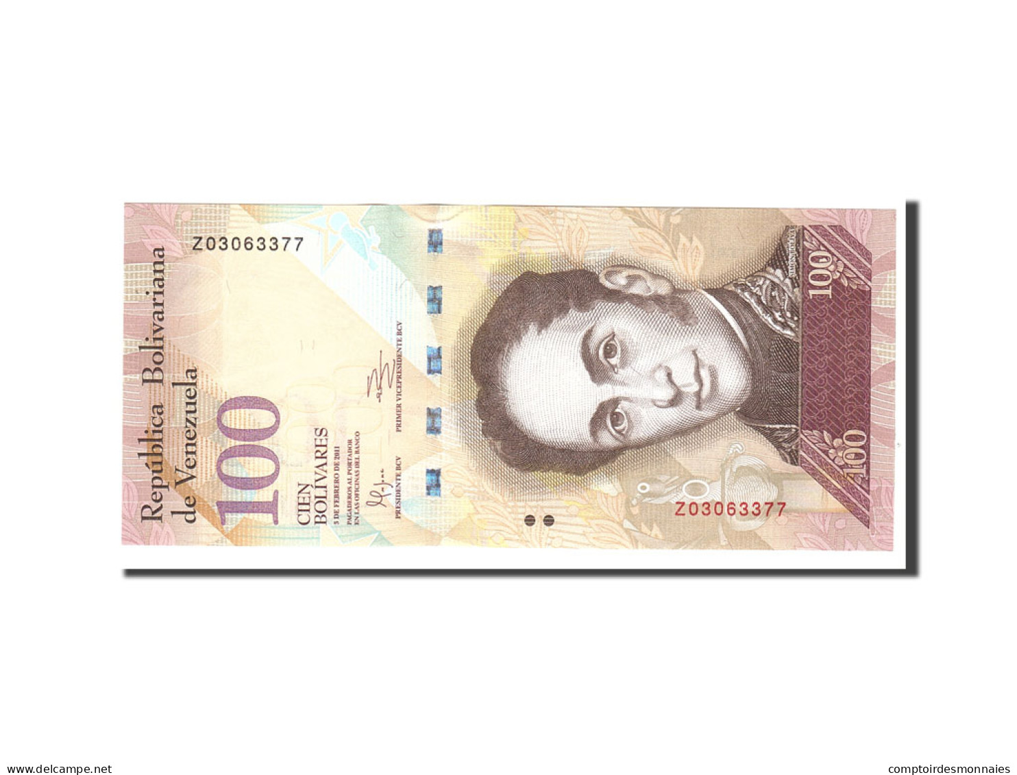 Billet, Venezuela, 100 Bolivares, 2011, 2011-02-03, KM:93d, NEUF - Venezuela