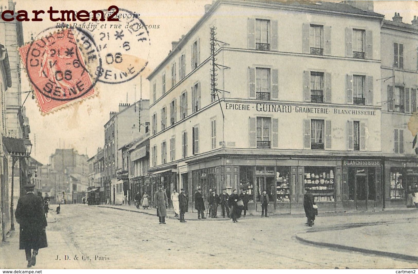 COURBEVOIE RUE BAUDIN RUE DE BEZONS 92 - Courbevoie