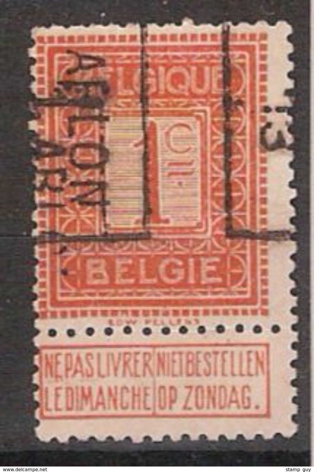 PELLENS Type Cijfer Nr. 108 Voorafgestempeld Nr. 2125 Type B  ARLON 13 ; Staat Zie Scan ! Inzet 1 Euro ! - Roller Precancels 1920-29