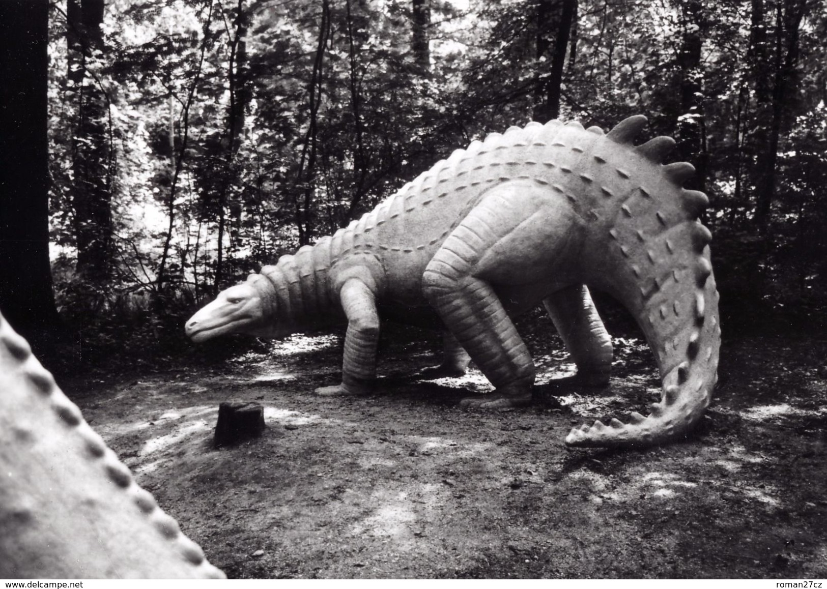 Saurierpark Kleinwelka, Germany, Ca. 1980s, Dinosaur - Scelidosaurus - Bautzen