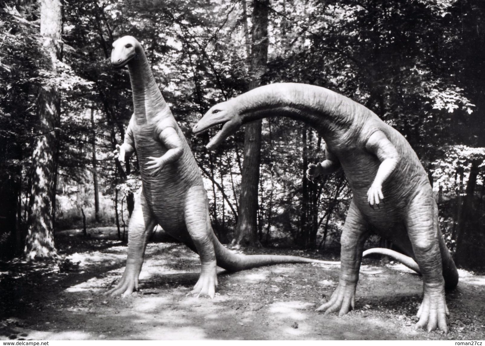 Saurierpark Kleinwelka, Germany, Ca. 1980s, Dinosaur - Plateosaurus - Bautzen