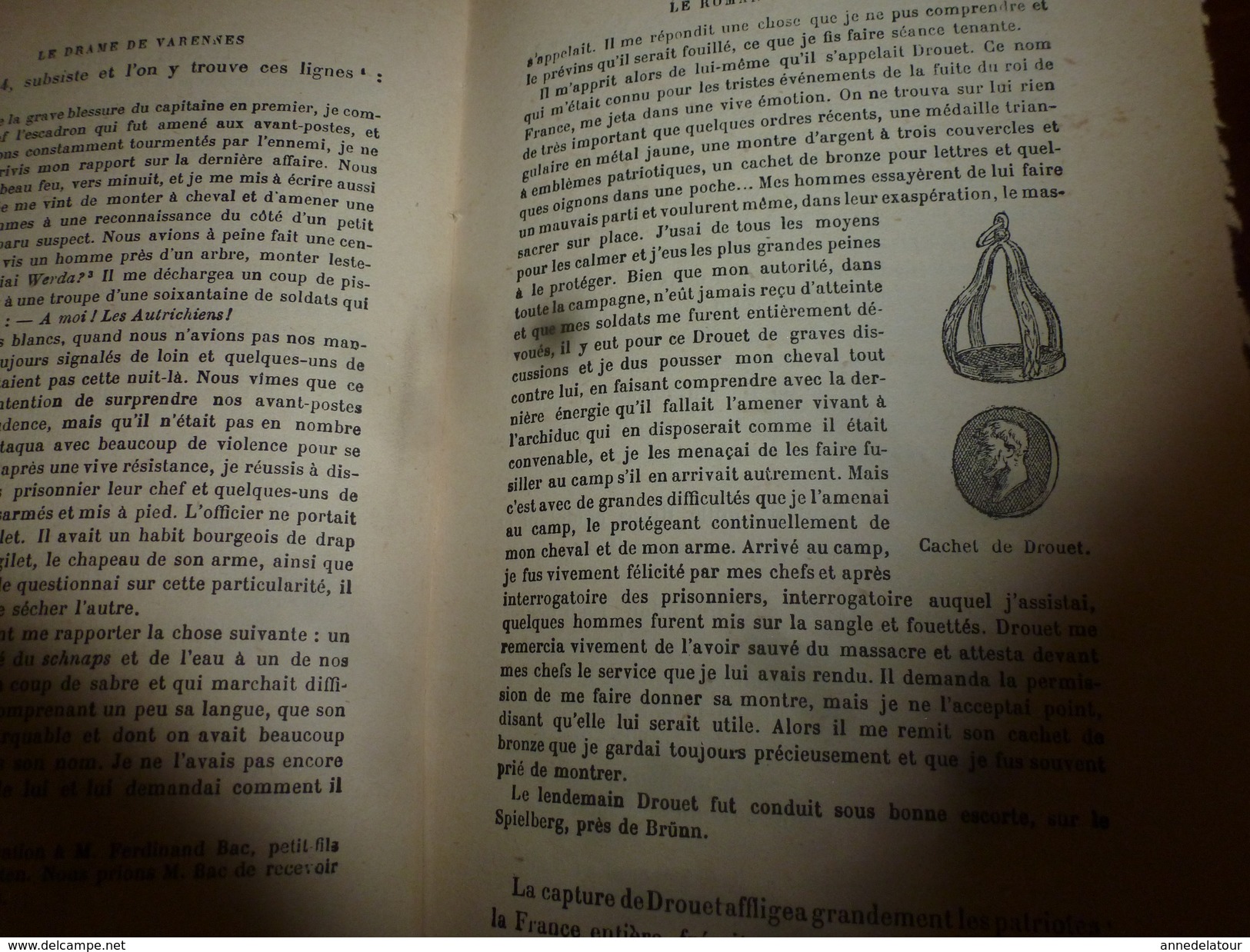 1924  Le drame de VARENNES en 1791, par G. Lenotre---dessins de Gerardin---Gravures sur bois de Deloche