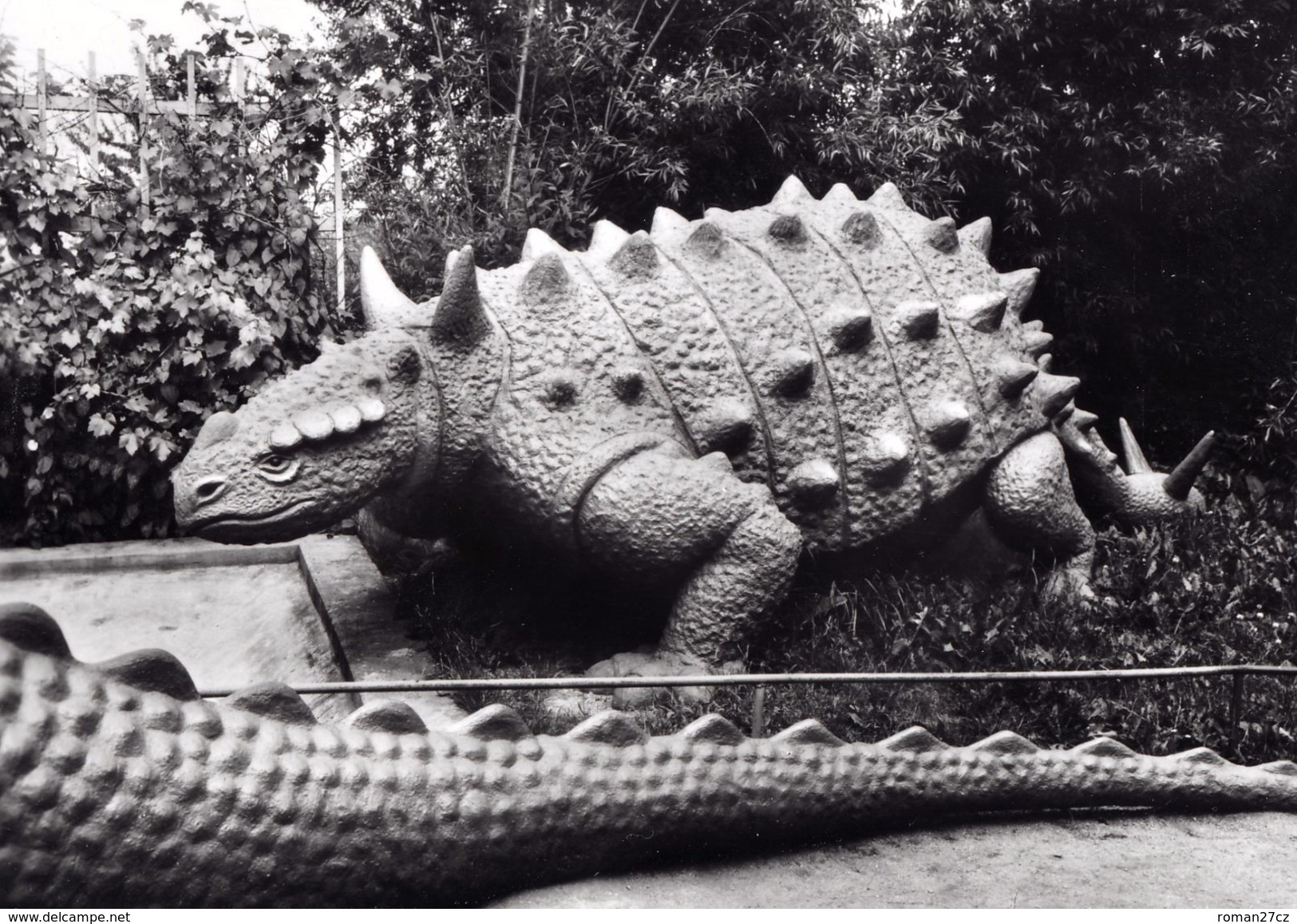 Saurierpark Kleinwelka, Germany, Ca. 1980s, Dinosaur - Ankylosaurus - Bautzen