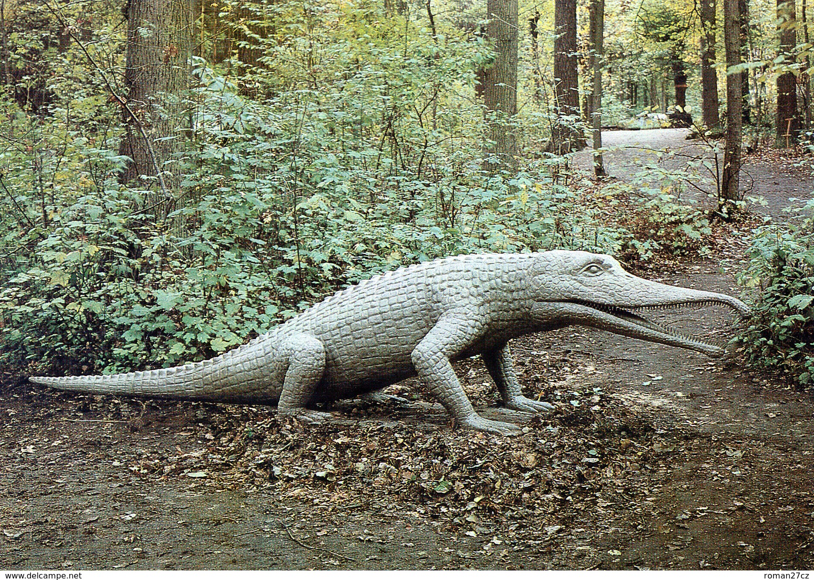 Saurierpark Kleinwelka, Germany, Ca. 1980s, Dinosaur - Rutiodon - Bautzen