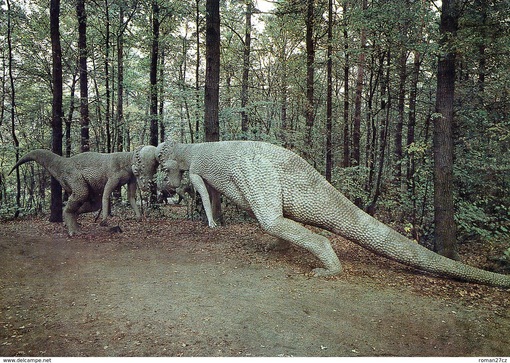 Saurierpark Kleinwelka, Germany, Ca. 1980s, Dinosaur - Pachycephalosaurus - Bautzen