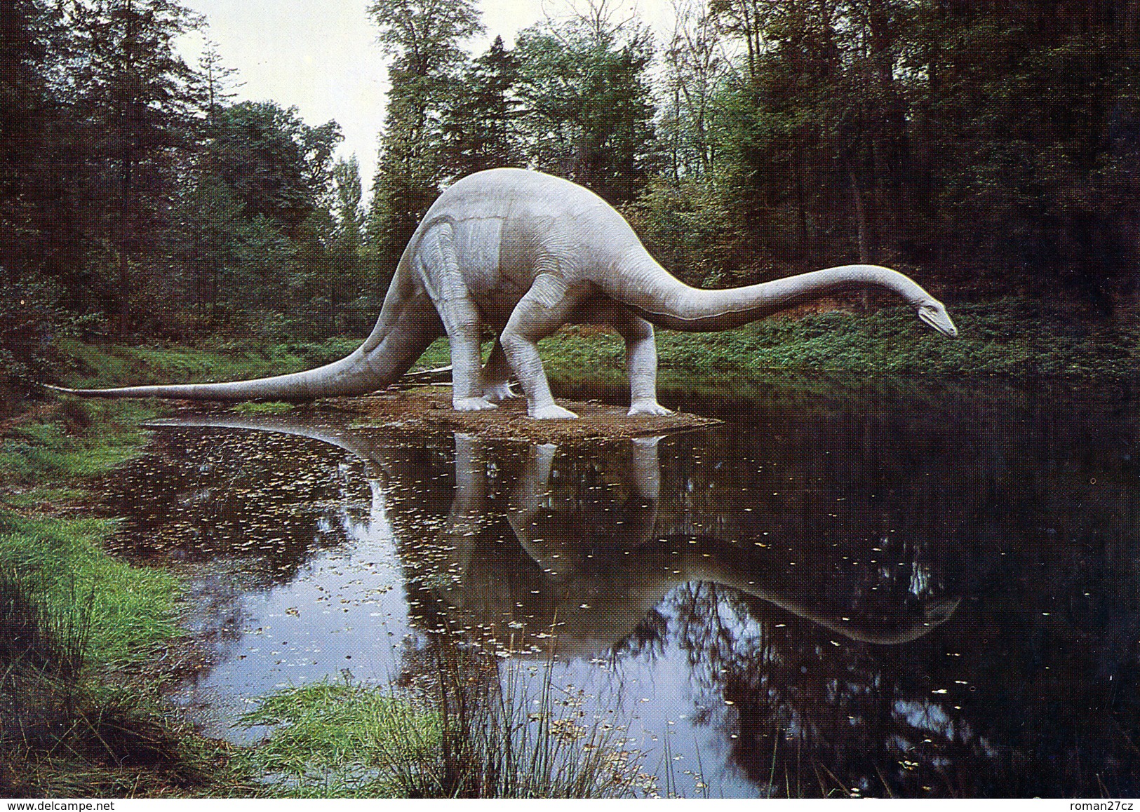 Saurierpark Kleinwelka, Germany, Ca. 1980s, Dinosaur - Diplodocus - Bautzen