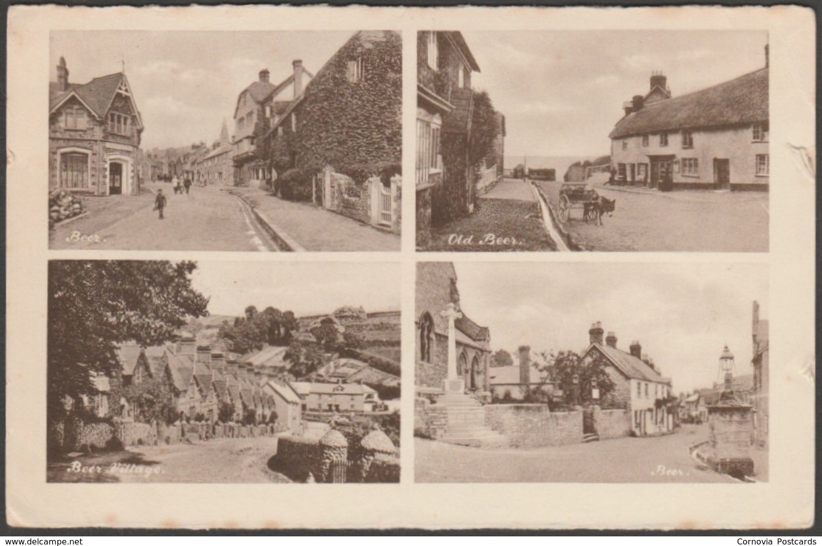 Multiview, Beer, Devon, C.1940 - Postcard - Other & Unclassified