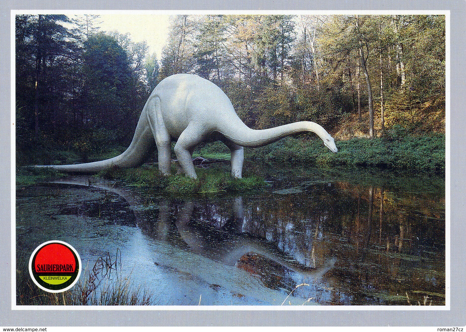 Saurierpark Kleinwelka, Germany, Ca. 1980s, Dinosaur - Diplodocus - Bautzen