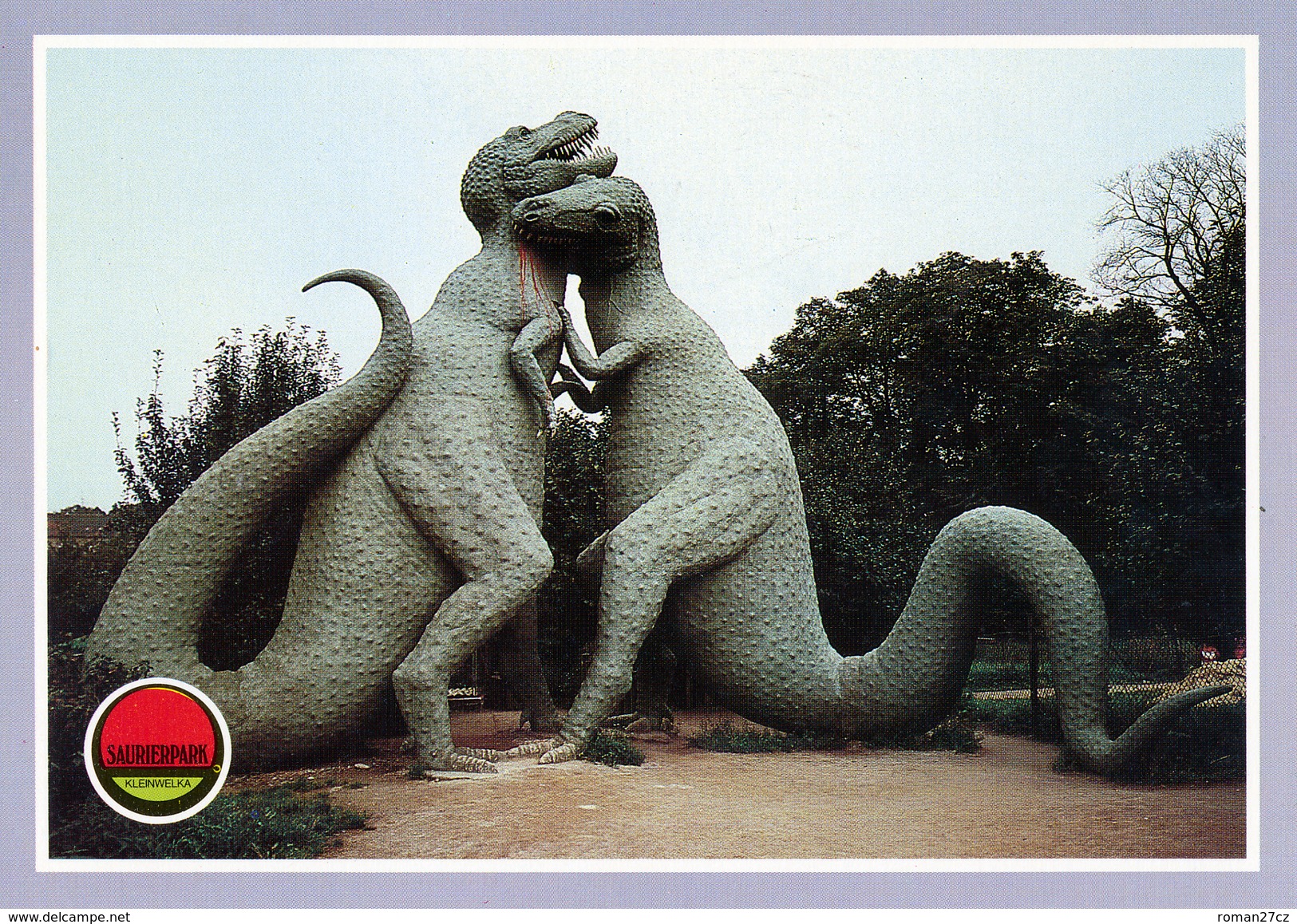 Saurierpark Kleinwelka, Germany, Ca. 1980s, Dinosaur - Tarbosaurus - Bautzen
