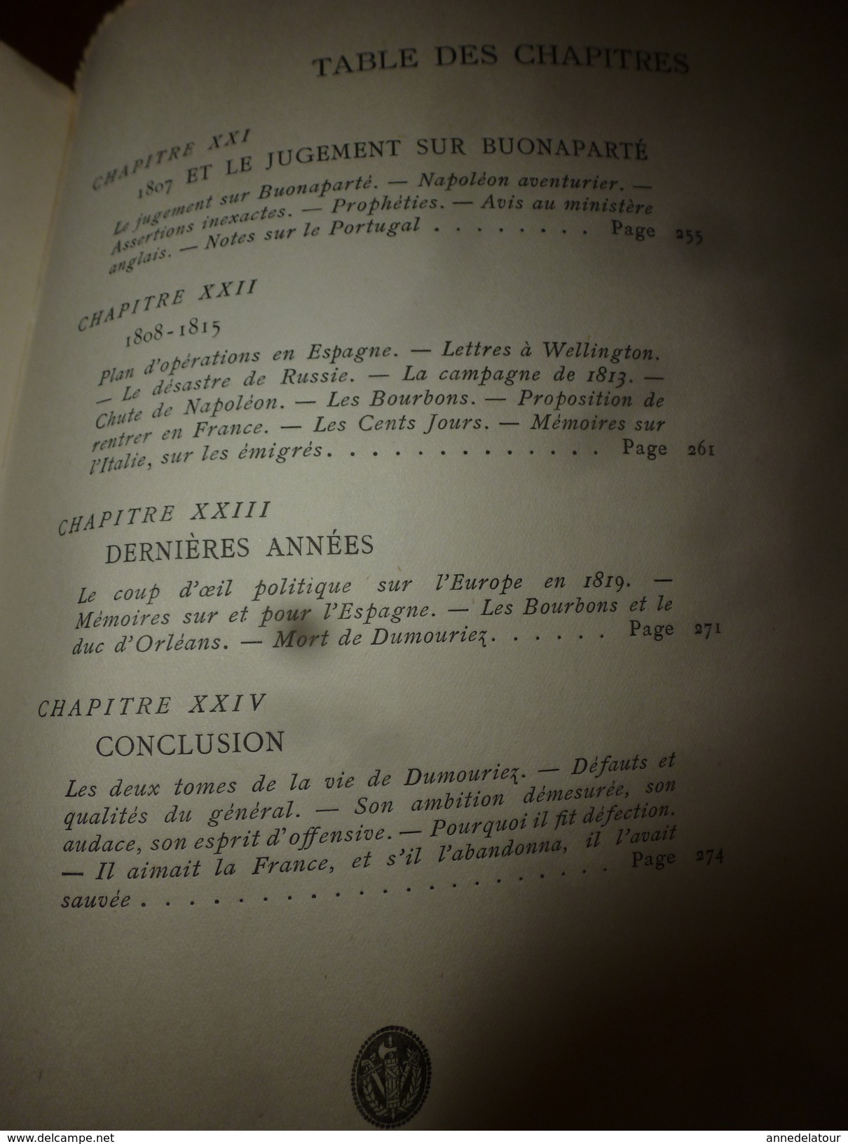 1914 DUMOURIEZ par Arthur Chuquet avec gravures et soies intercalaires