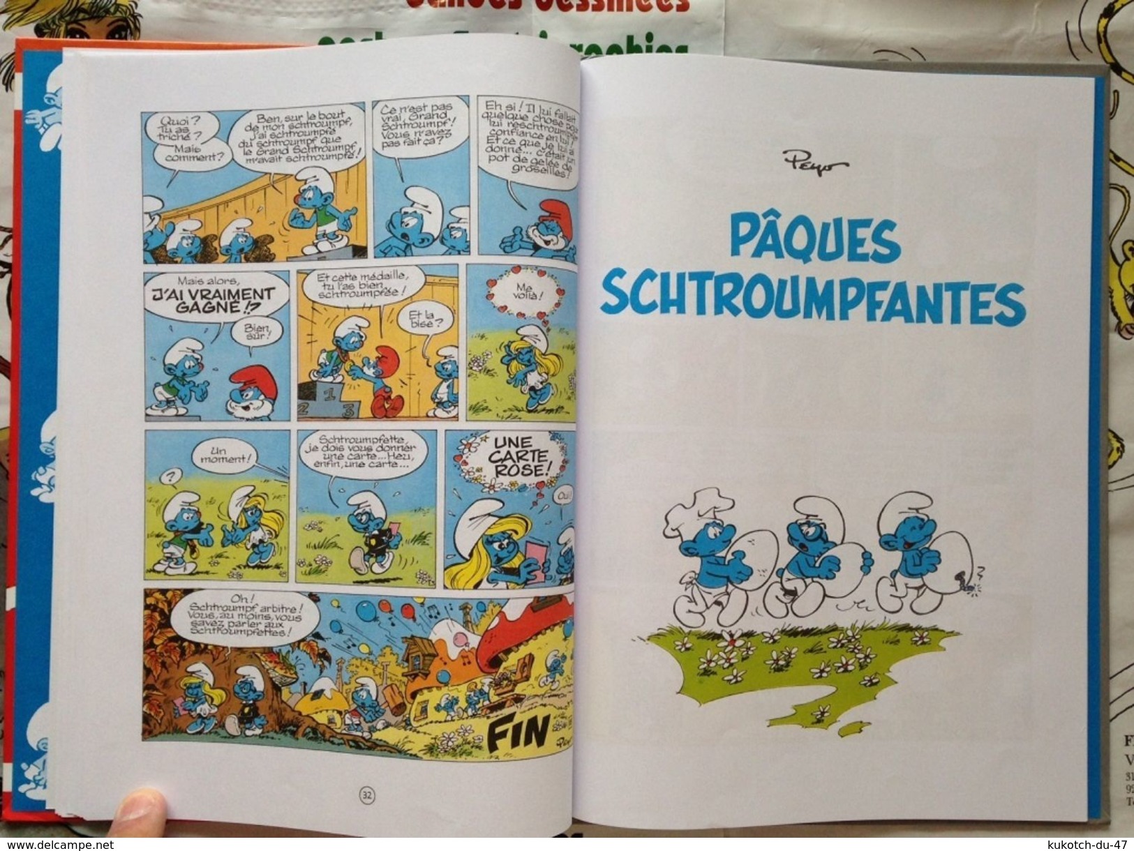 BD Les schtroumpfs olympiques - Peyo (2003)