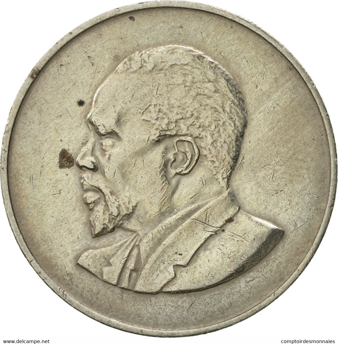 Monnaie, Kenya, Shilling, 1966, TTB+, Copper-nickel, KM:5 - Kenya