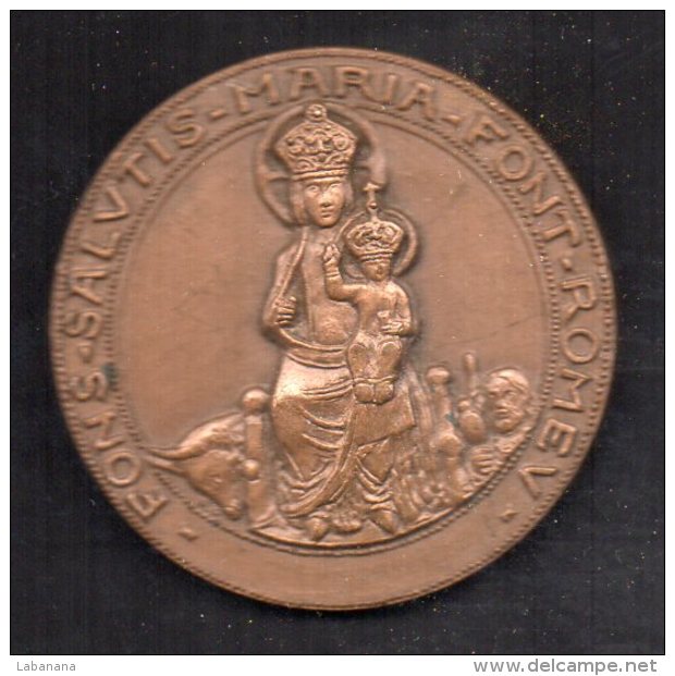 418-Médaille Fond Romeu 1968 En Bronze - Autres & Non Classés