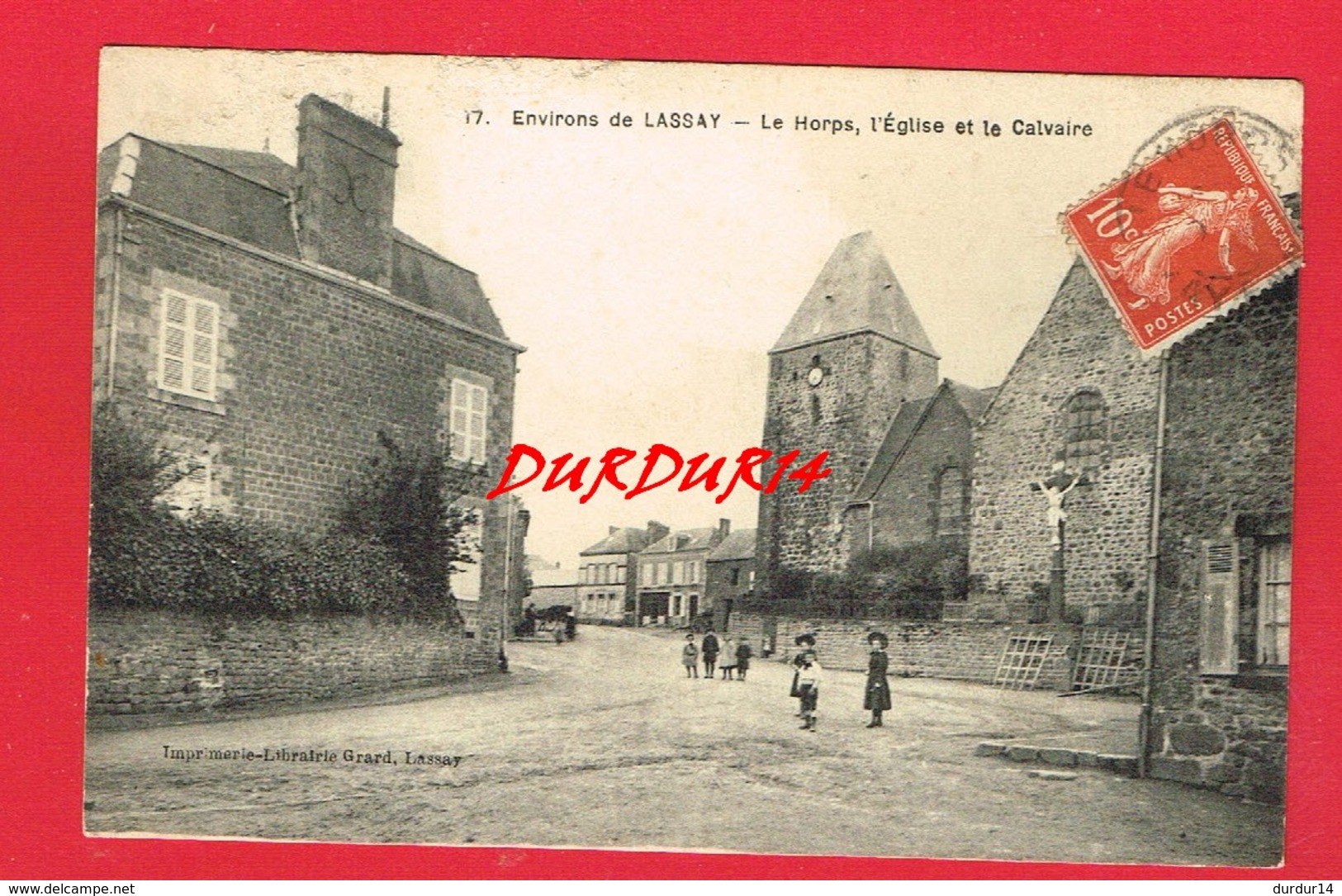 [53] Mayenne > LE HORPS Eglise Et La Calvaire - Le Horps