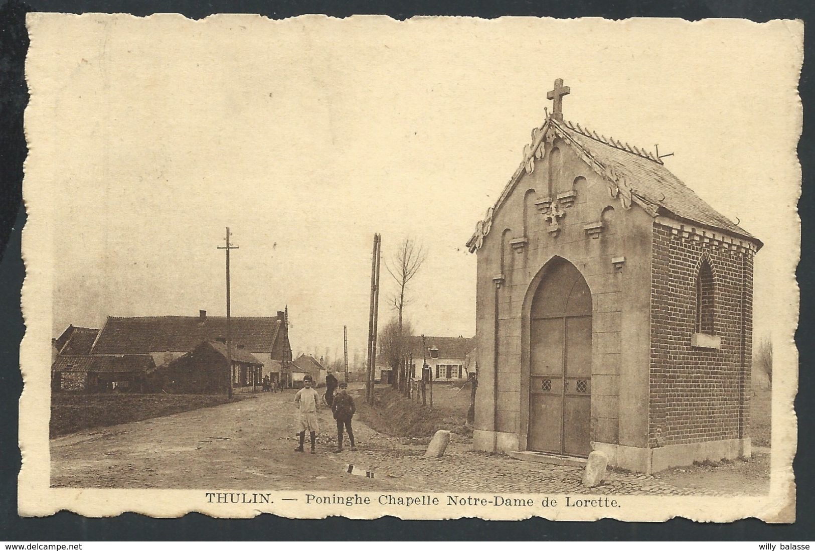 +++ CPA - THULIN - Poninghe Chapelle Notre Dame De Lorette   // - Hensies