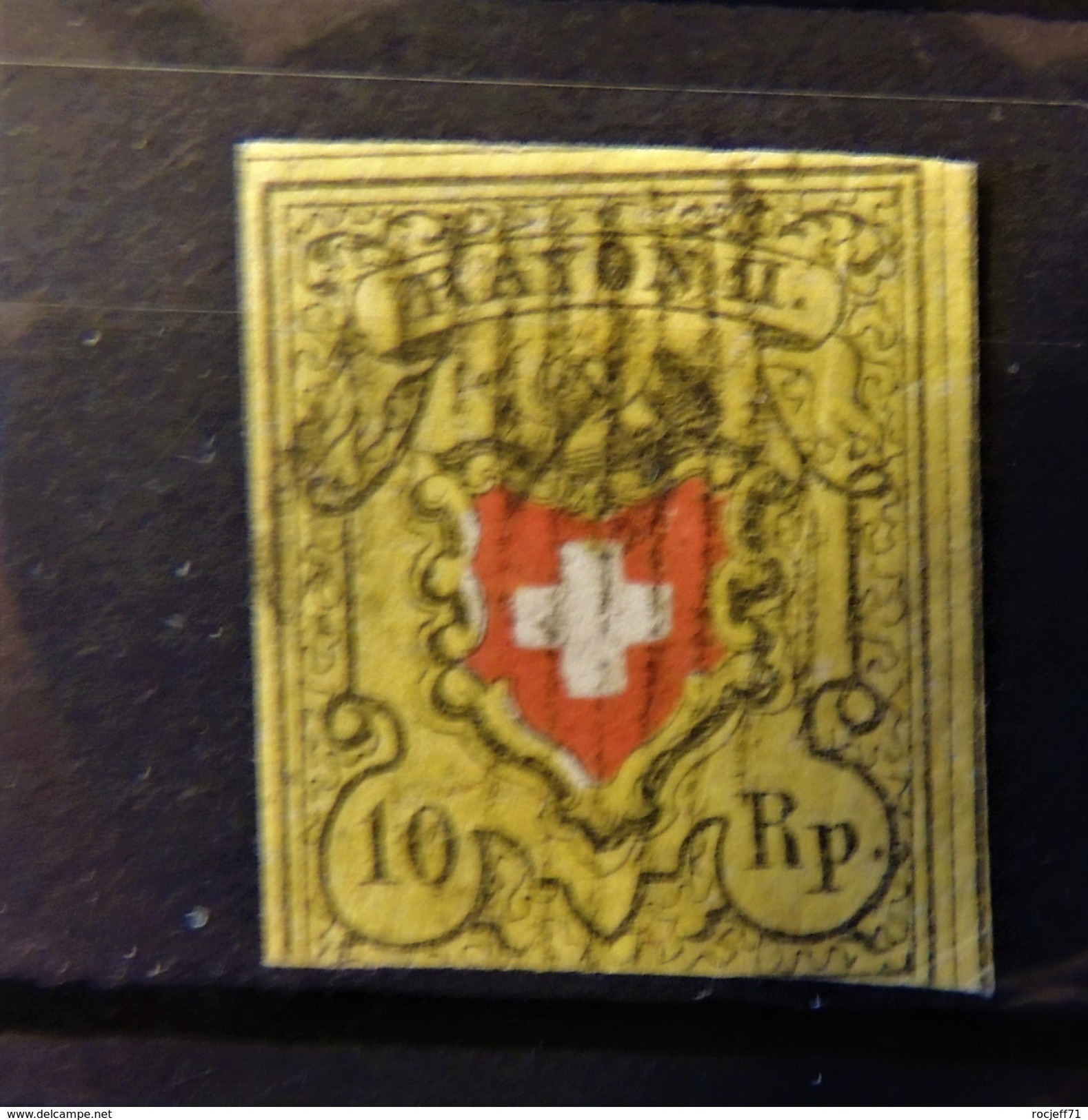 Swiss - Schweiz // Zumstein N° 16 II - 1843-1852 Kantonalmarken Und Bundesmarken