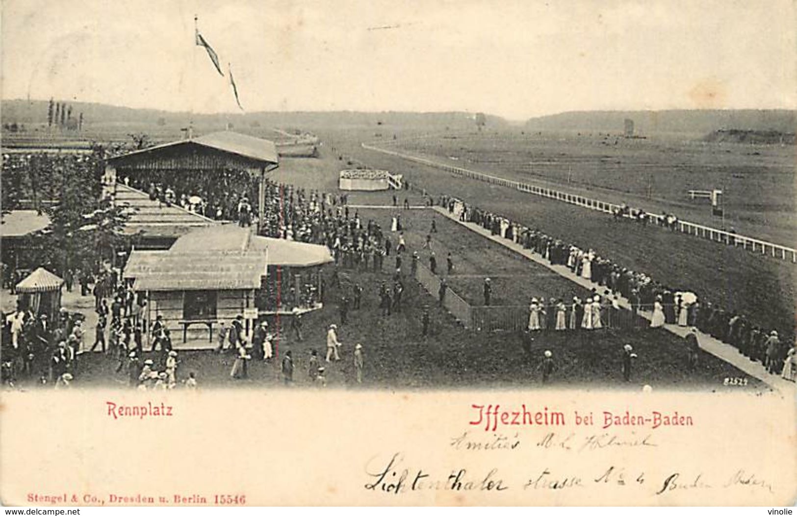 A-17.7129 :  IFFEZHEIM BEI BADEN-BADEN.  REMPLATZ. HIPPODROME - Altri & Non Classificati