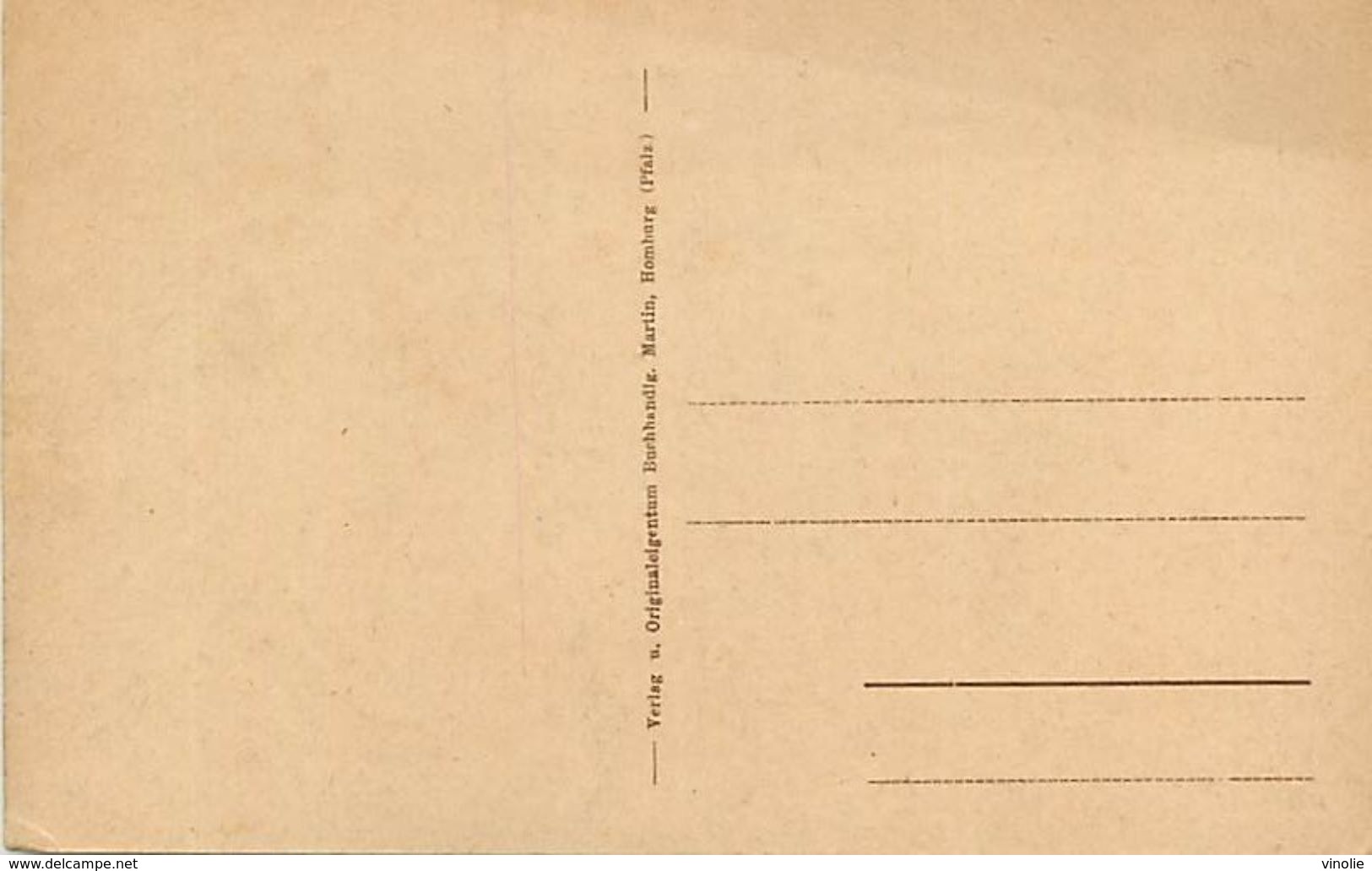 A-17.7143 :  HOMBURG  PFALZ.  BLICK VOM SCHLOSSBERG - Altri & Non Classificati