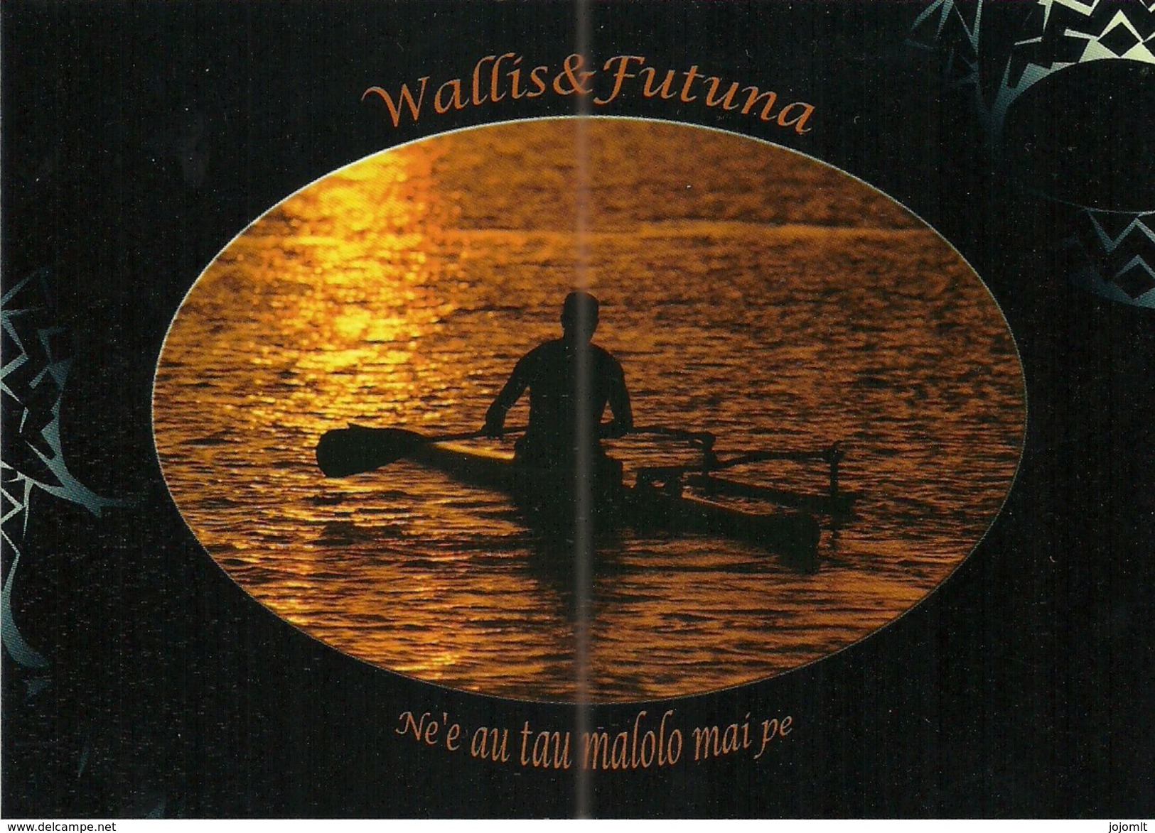 Wallis Et Futuna - Lot W17 - CPM Neuve ** - Unused Post Card - Wallis Pirogue Sunset Soleil   - N° 52 - Wallis And Futuna