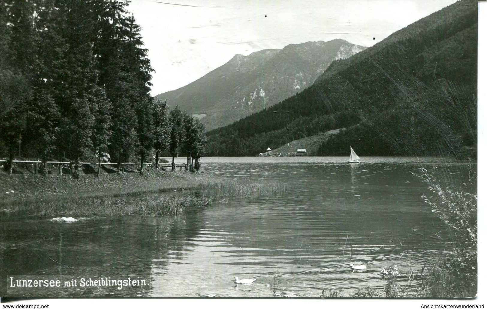 Lunzersee Mit Scheiblingstein (000752) - Lunz Am See