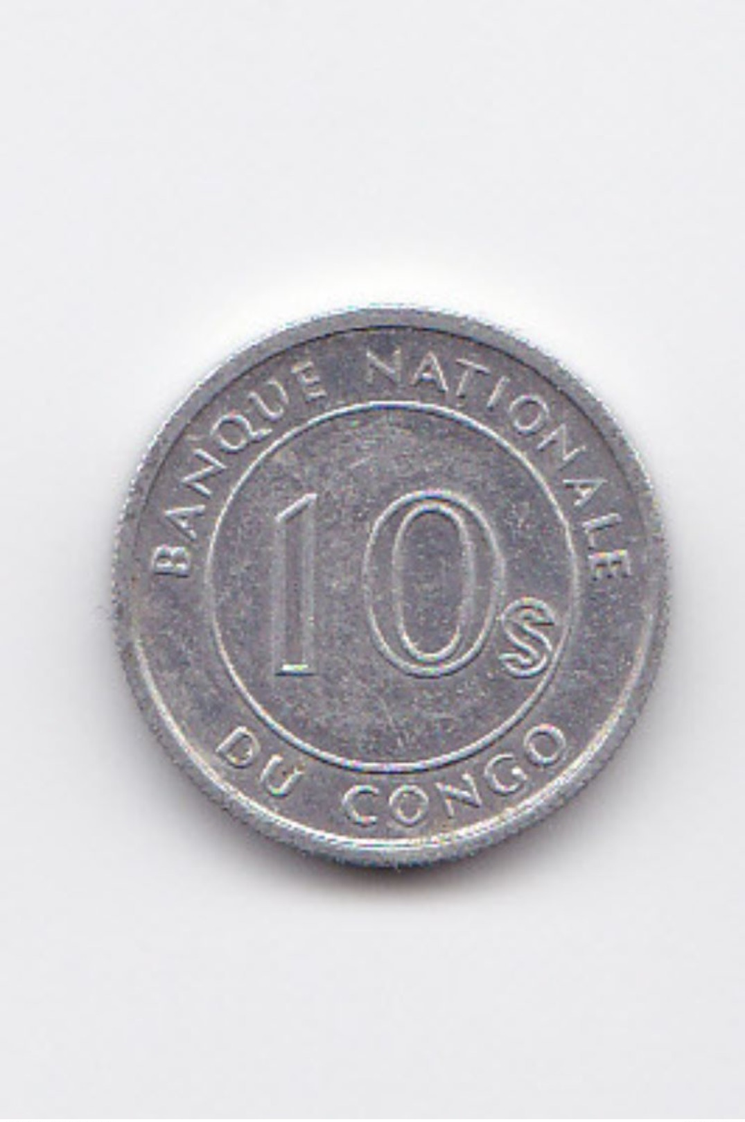 10 SENGI - 1967 - BELLE PETITE PIECE - Congo (República 1960)