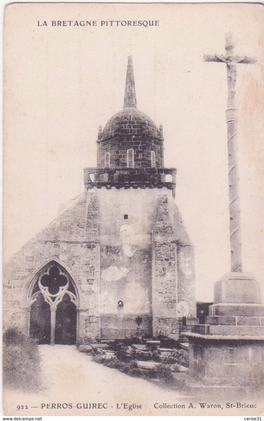 CPA -922. PERROS GUIREC - L'église - Perros-Guirec