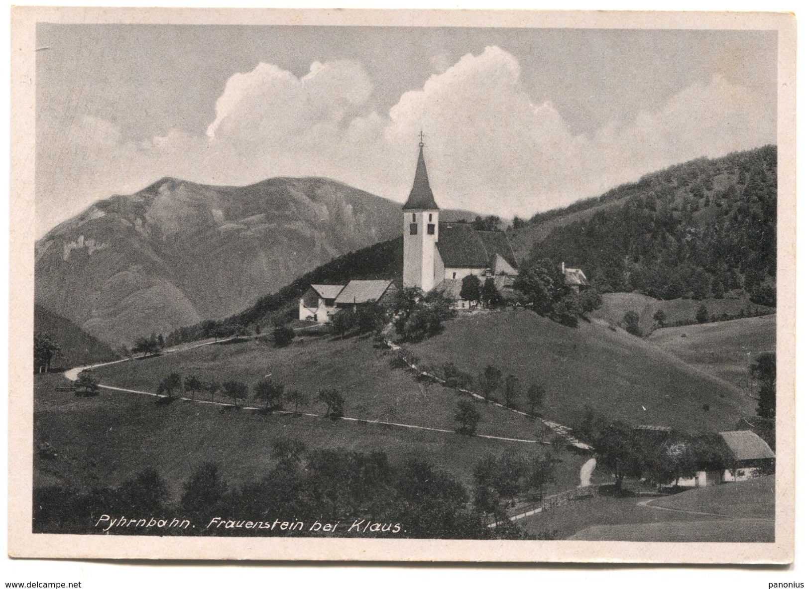 PYHRNBAHN, FRAUENSTEIN BEI KLAUS - AUSTRIA, OLD PC - Spital Am Phyrn