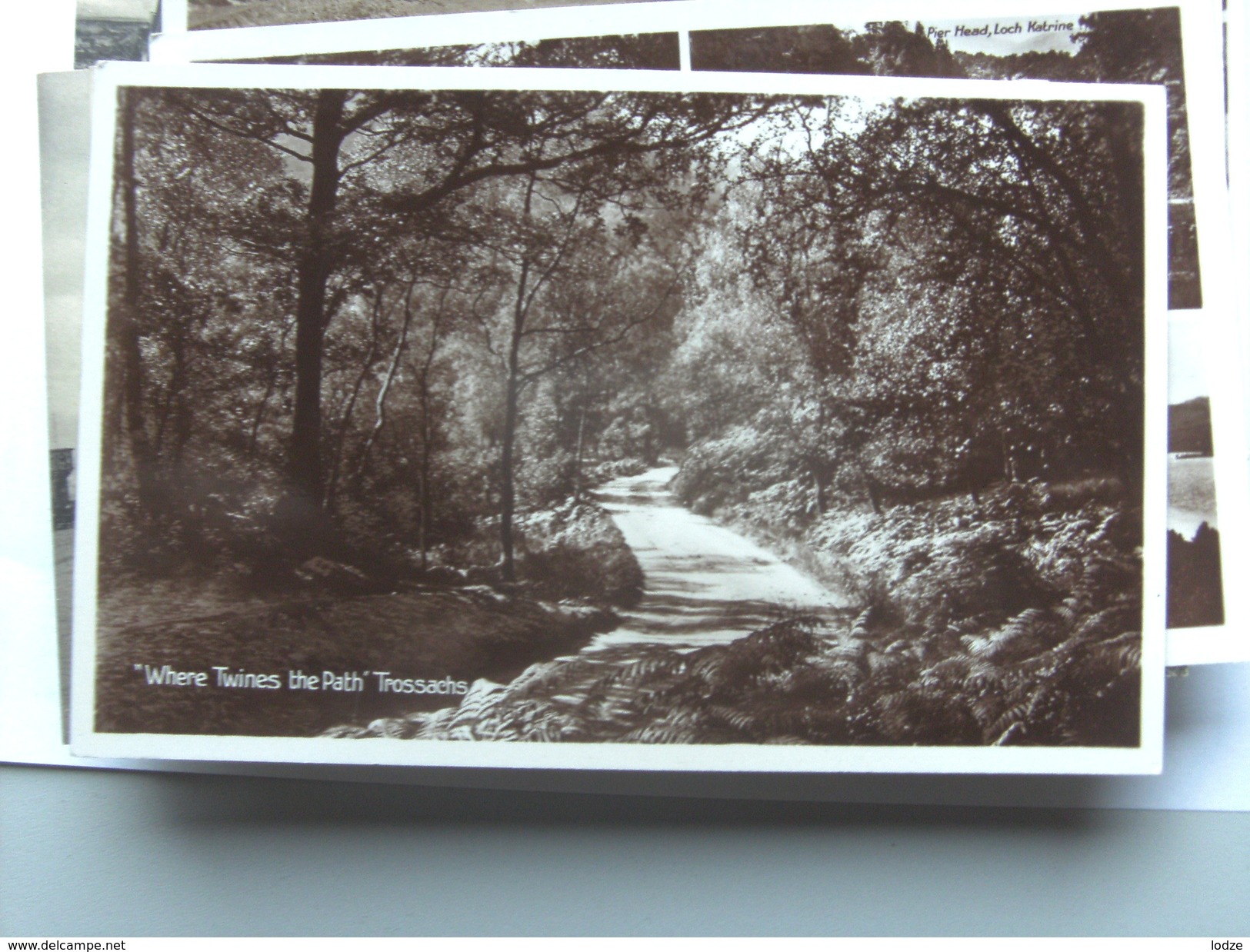 Schotland Scotland Trossachs Where Twines The Path - Fife