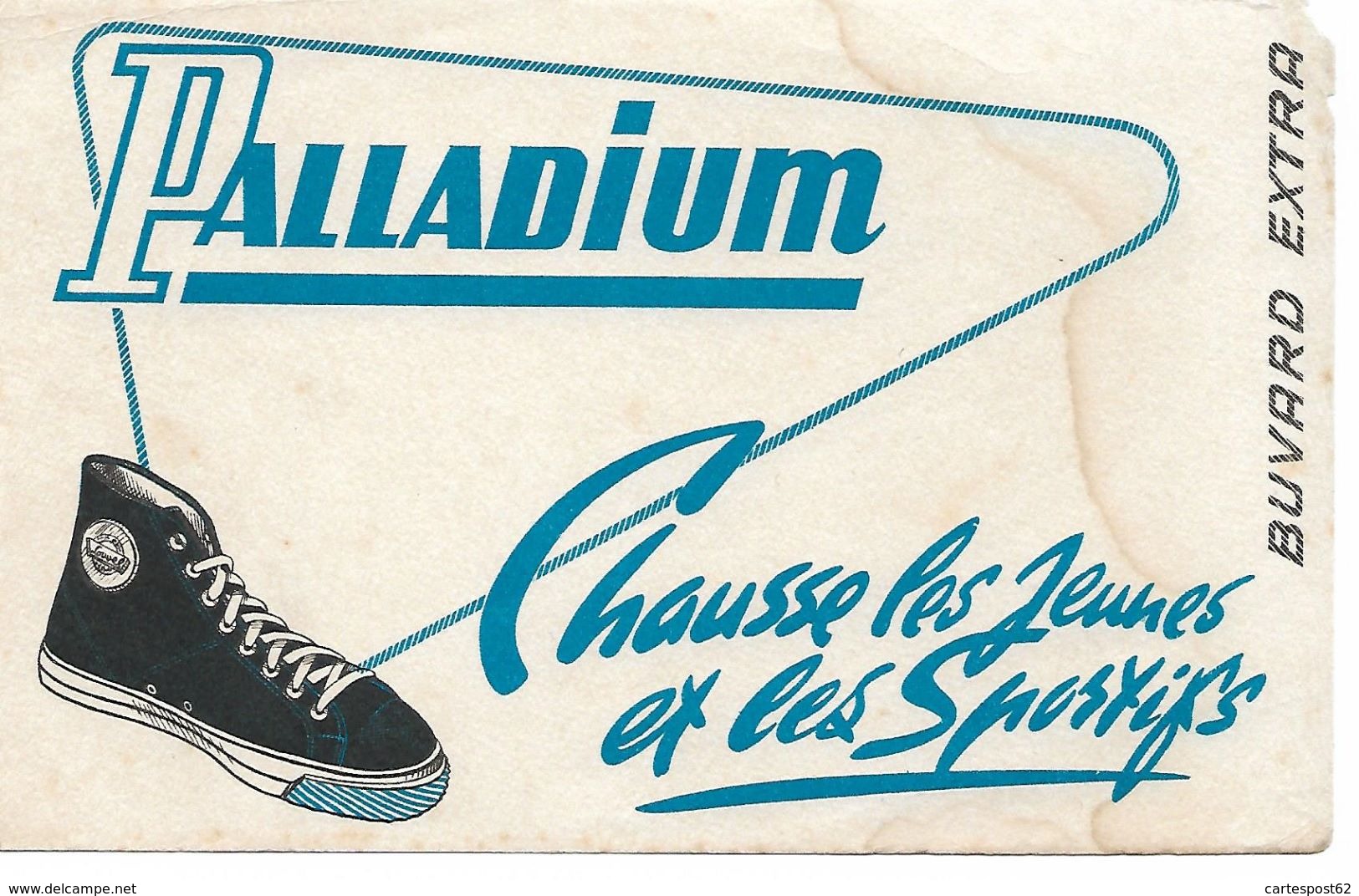 Buvard Palladium Chausse Les Jeunes Et Les Sportifs. - Chaussures