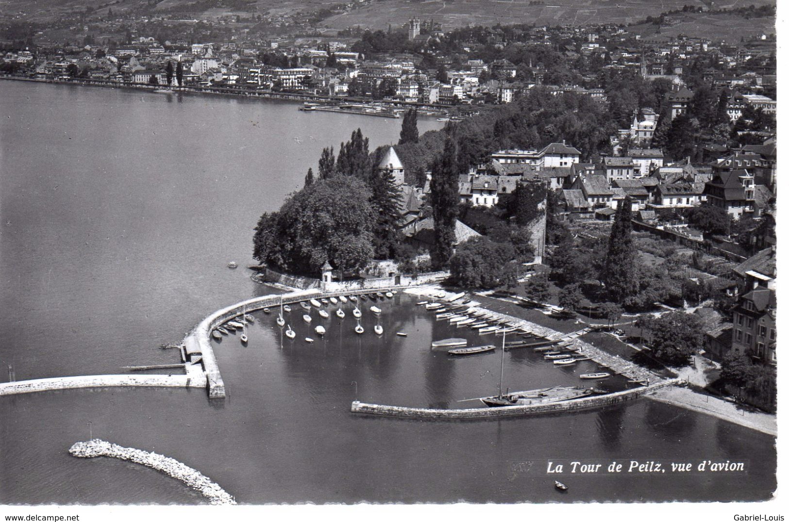 La Tour De Peilz. Vue D'avion - La Tour-de-Peilz