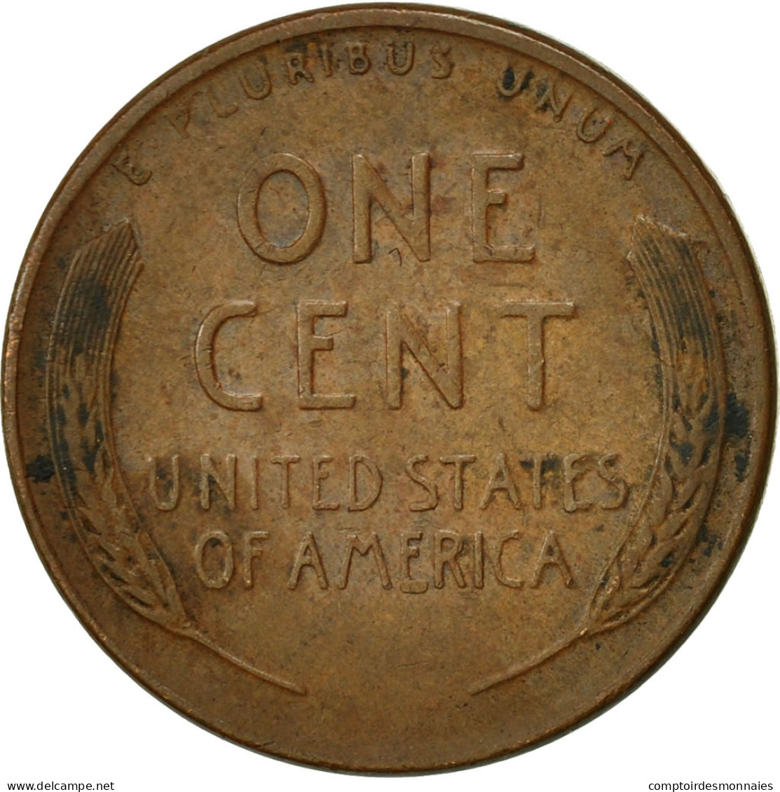 Monnaie, États-Unis, Lincoln Cent, Cent, 1956, U.S. Mint, Denver, TTB, Laiton - 1909-1958: Lincoln, Wheat Ears Reverse