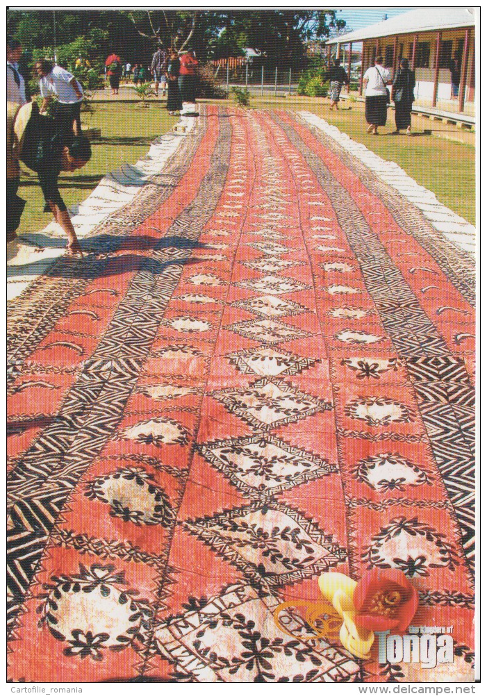 Tonga Nuku'alofa Barkcloth Or Tapa Used - Tonga
