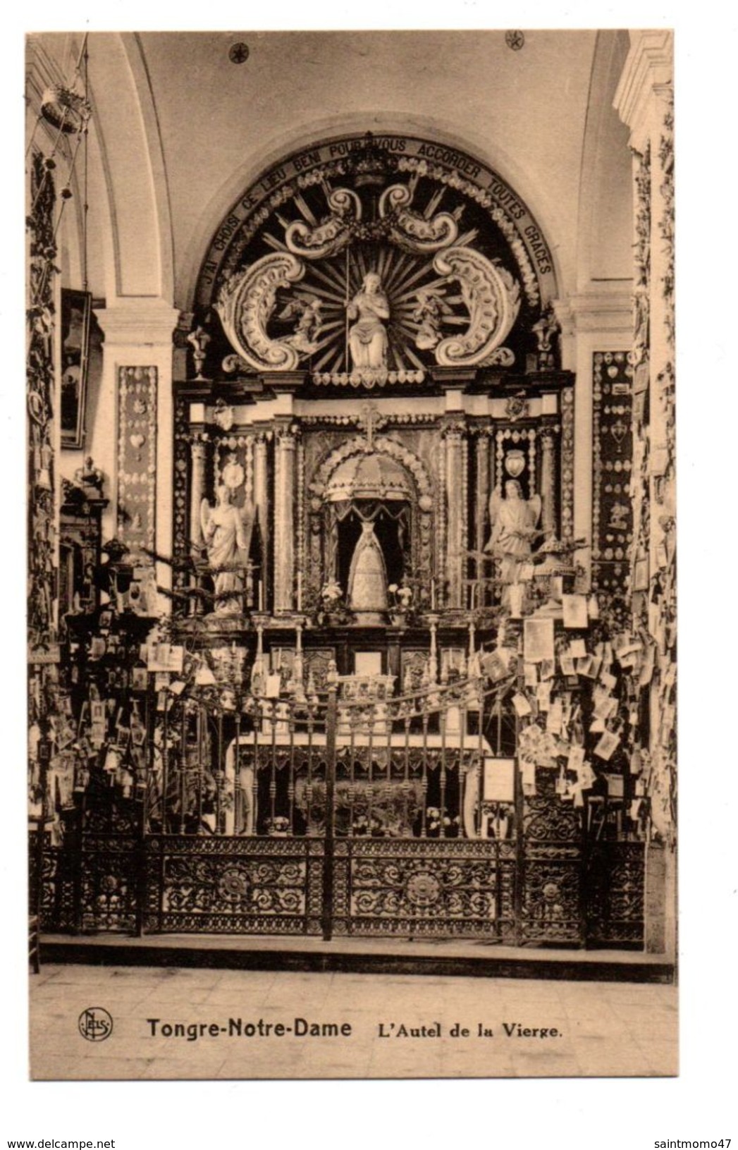 BELGIQUE . TONGRE-NOTRE-DAME . L'AUTEL DE LA VIERGE - Réf. N°3506 - - Chievres