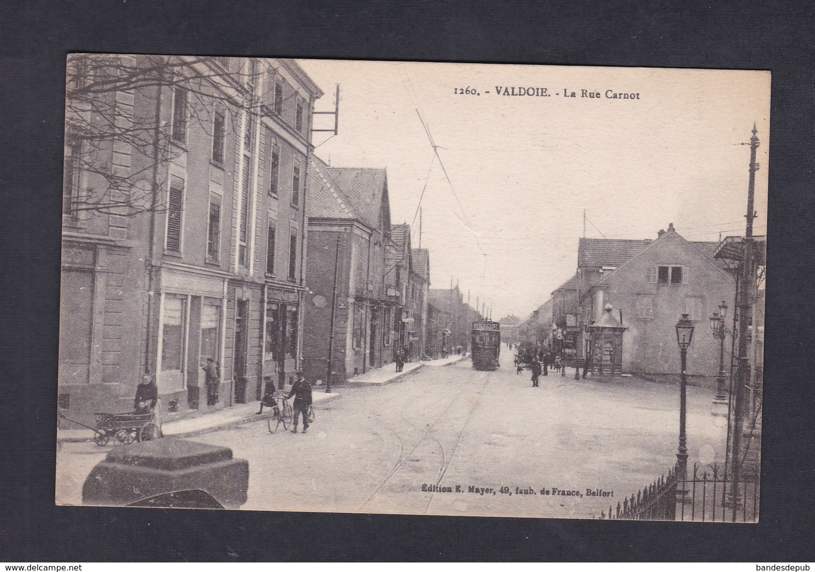 Vente Immediate Valdoie (90) Rue Carnot ( Velo Tramway Ed. Mayer) - Valdoie