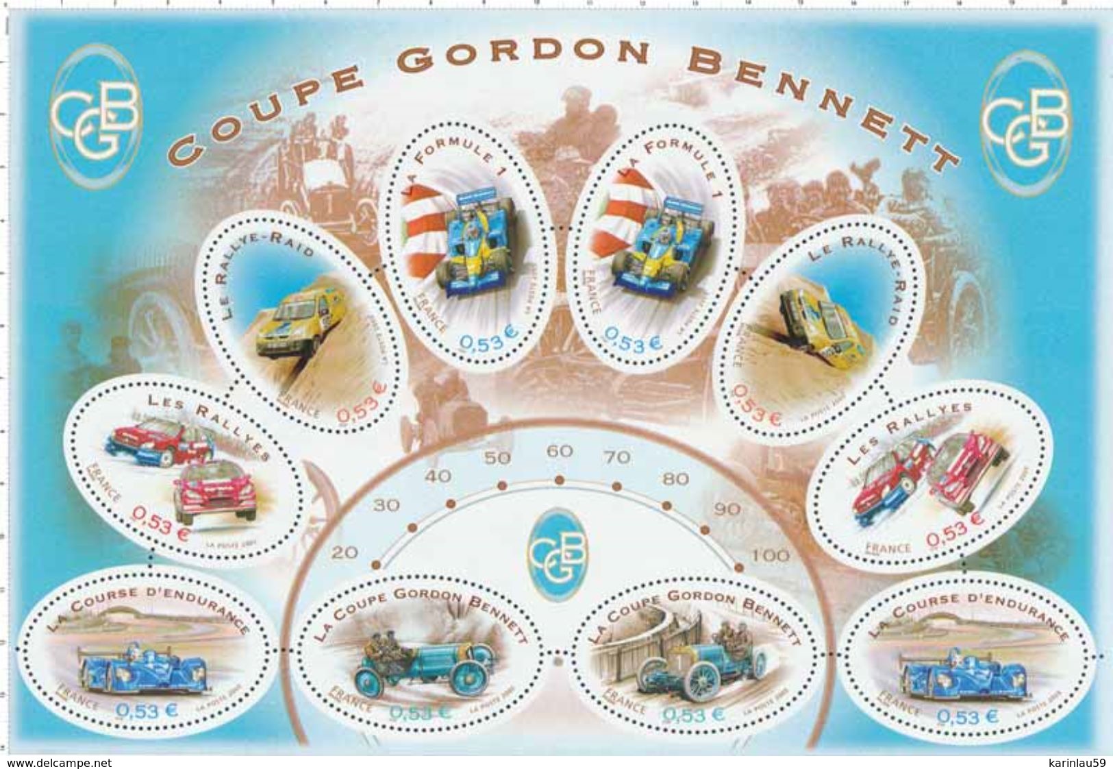 Bloc De Timbres Neufs Année 2005  "Coupe Gordon Bennett" - Mint/Hinged