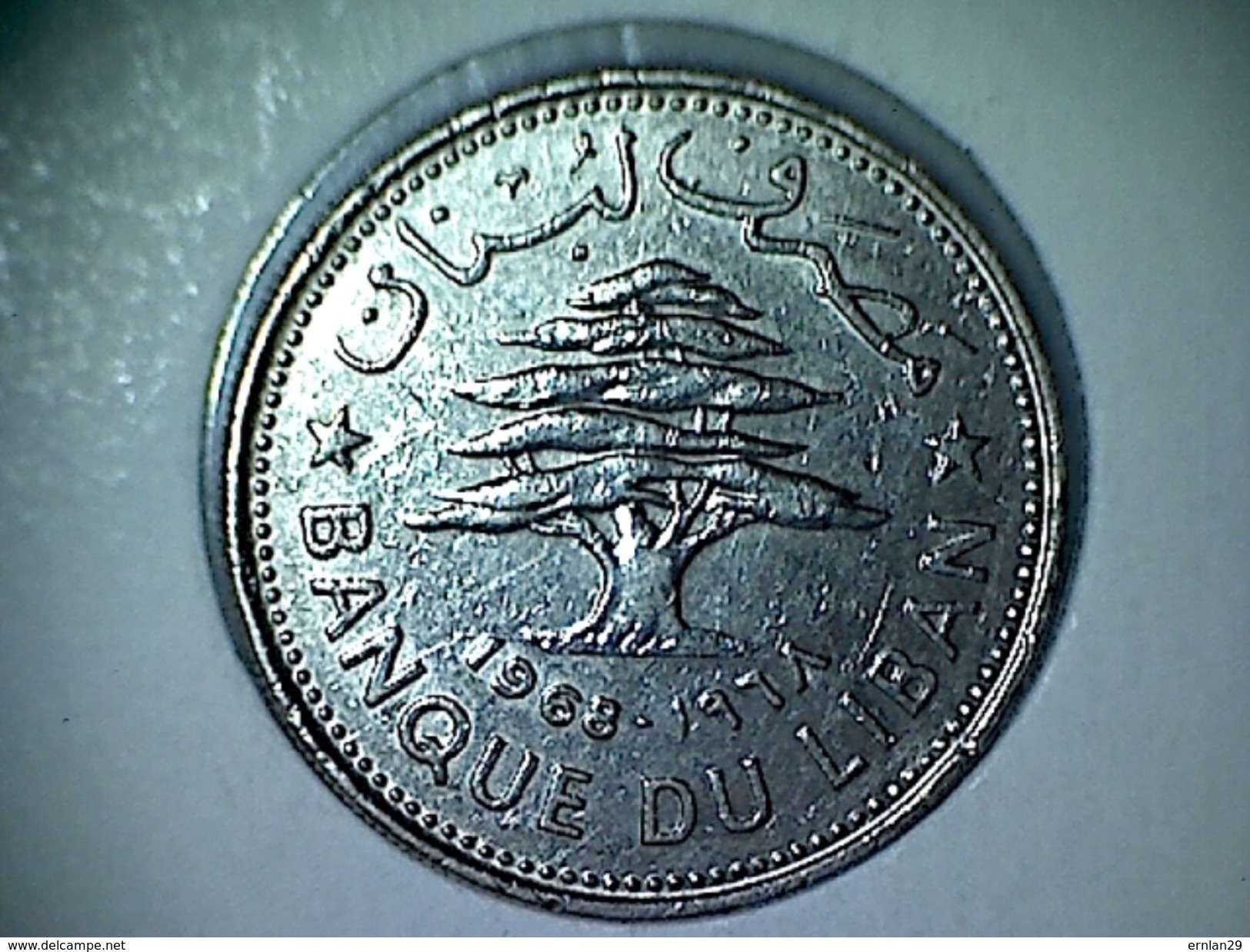 Liban 50  Piastres 1968 - Líbano