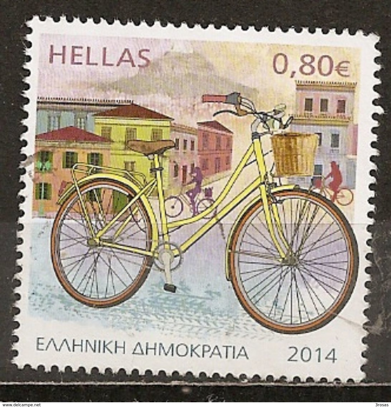 Grece Greece 2014 Cyclisme Cycling Obl - Oblitérés