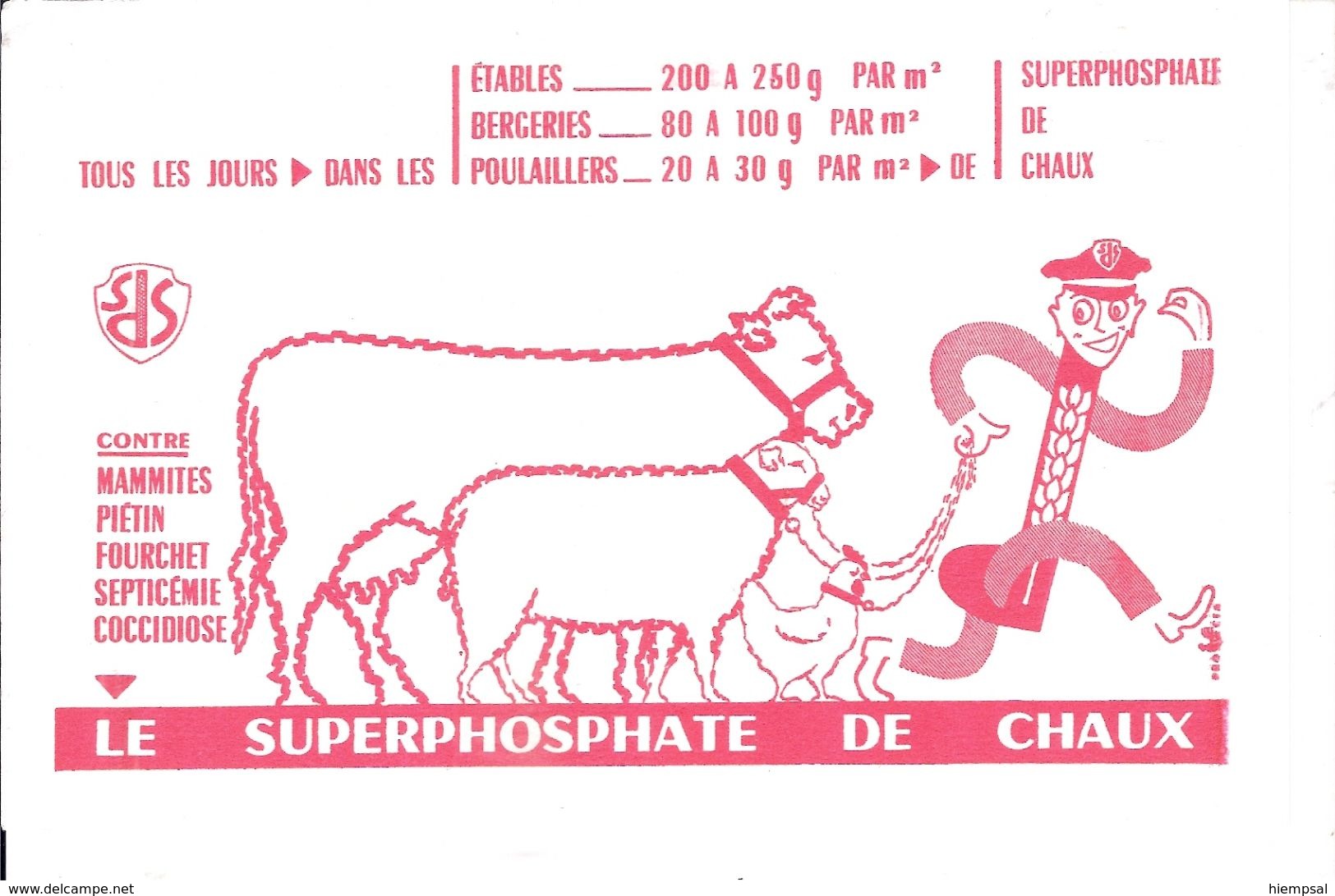 LE SUPERPHOSPATE DE CHAUX - Landbouw
