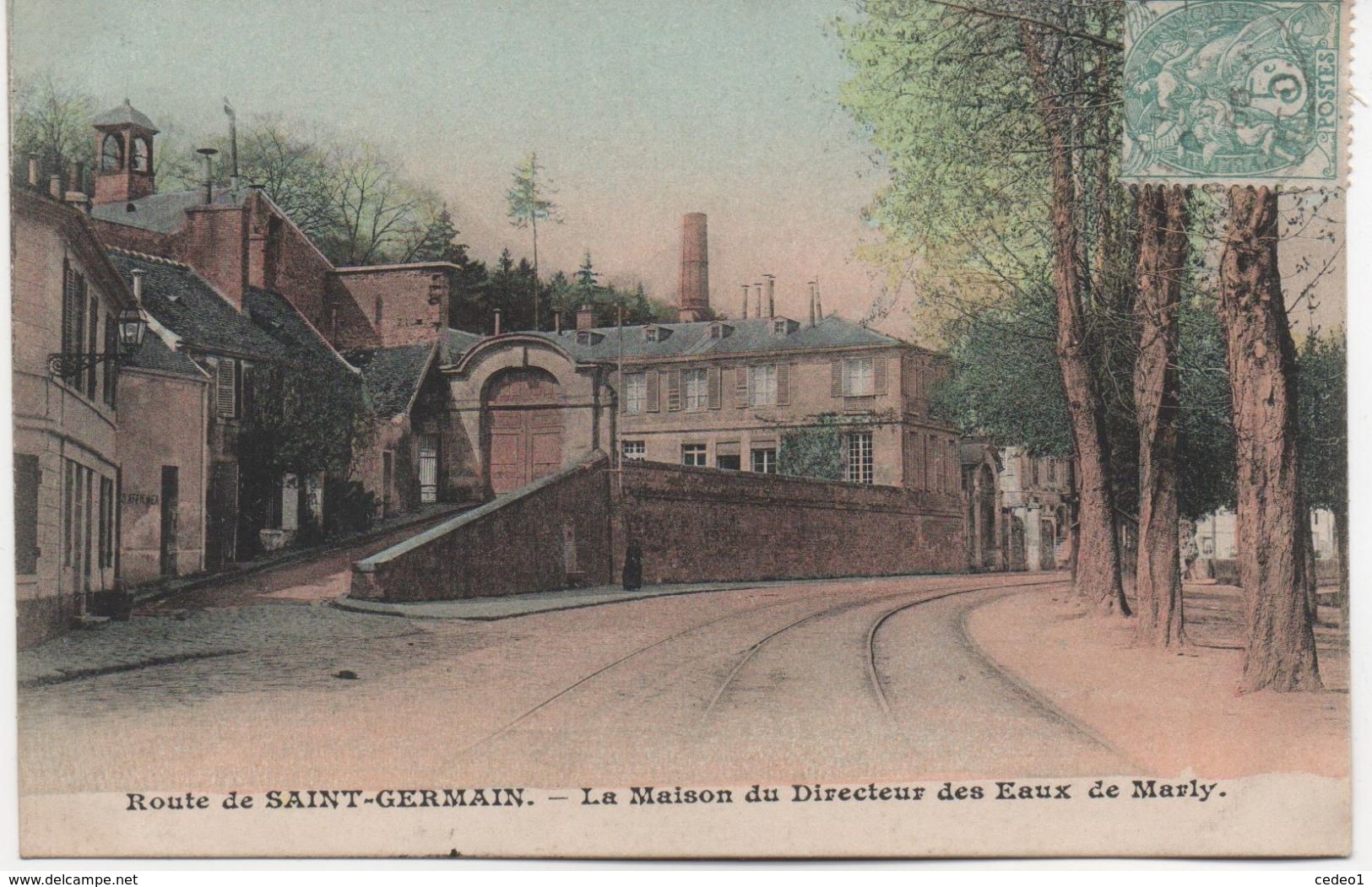 ROUTE DE SAINT GERMAIN  LA MAISON DU DIRECTEUR DES EAUX DE MARLY - St. Germain En Laye