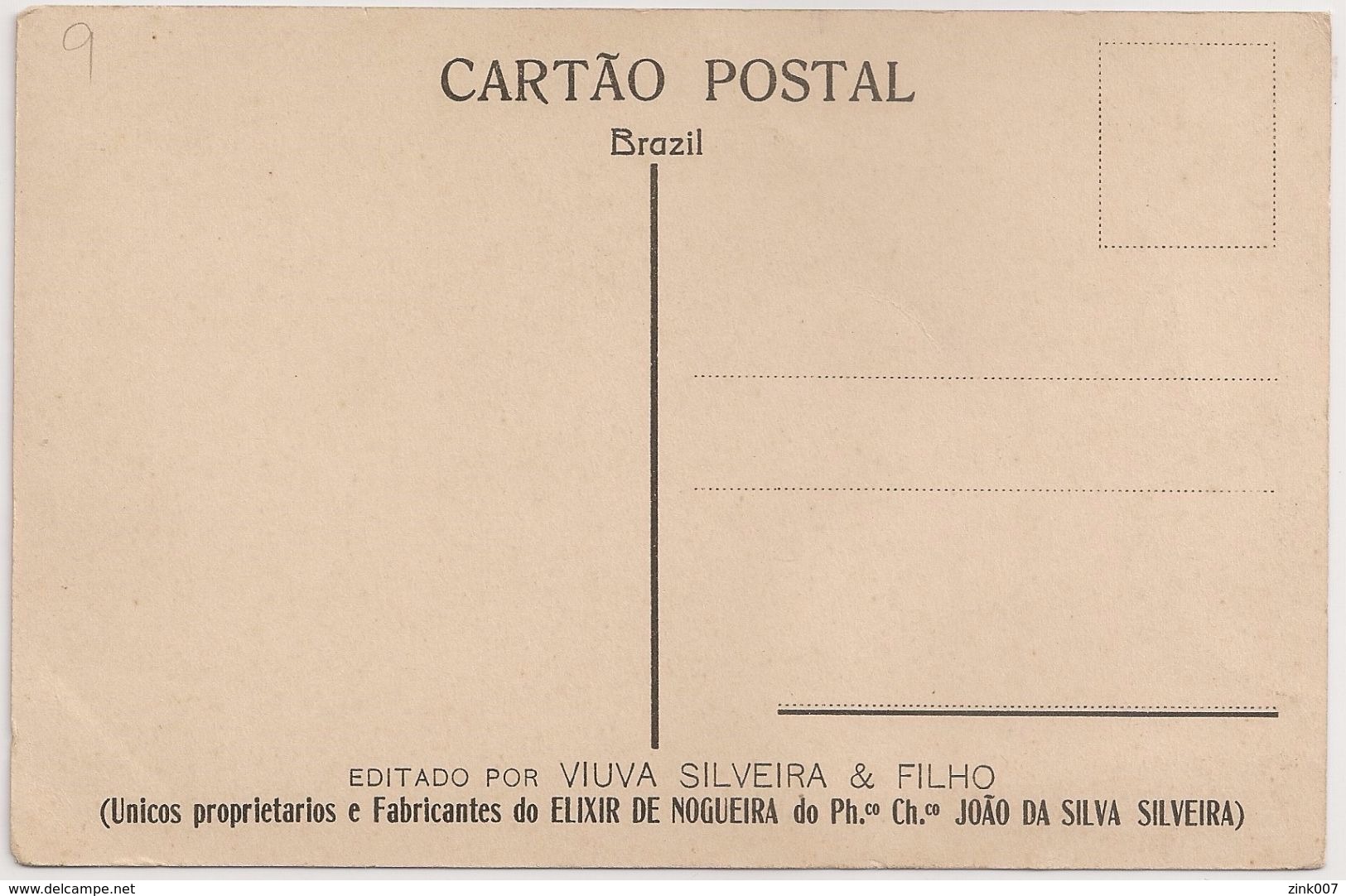 Postal Brasil Brazil - Rio Janeiro - Publicidade - Advertising - Publicity - Fabrica Grande Depurativo Sangue - Postcard - Belém