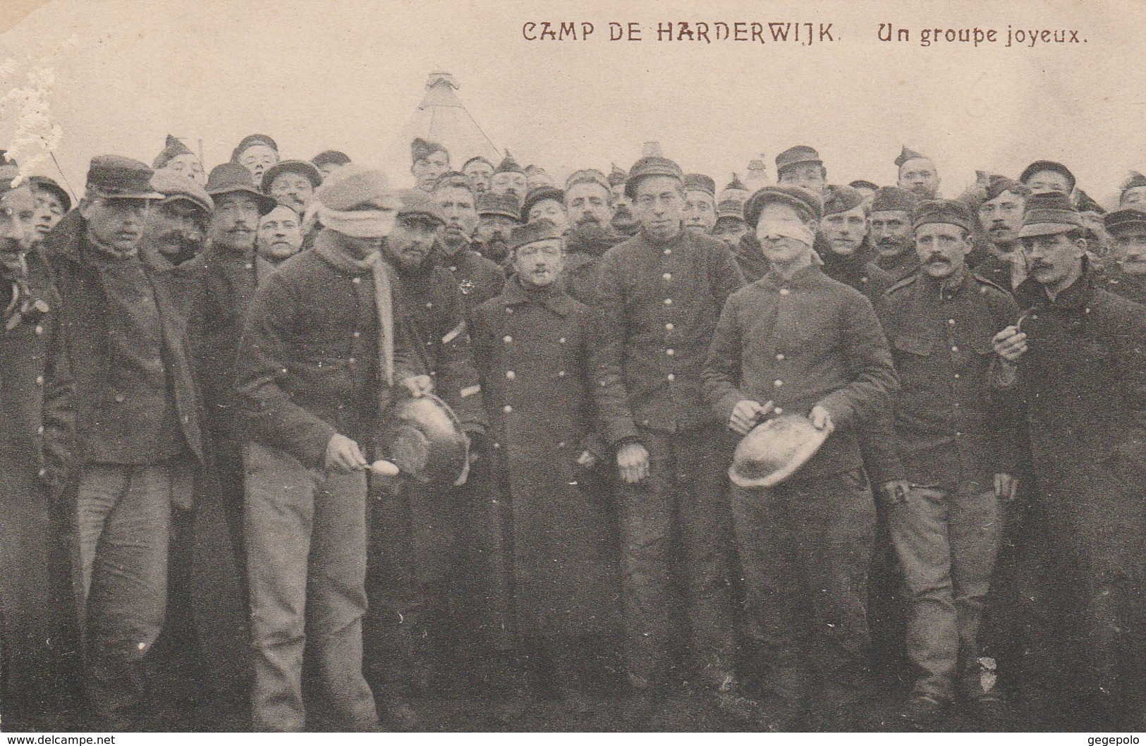 CAMP DE HARDERWIJK  ( 3/6 )     Photo 13,5 Cm X 8,7 Cm ) - Harderwijk