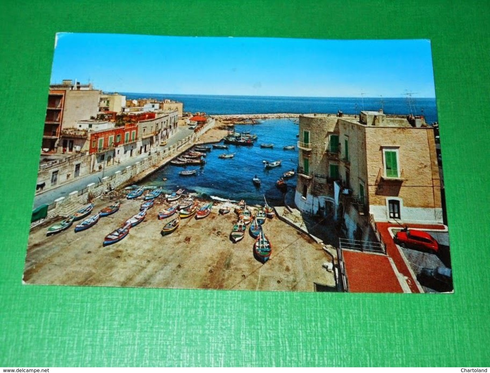 Cartolina Giovinazzo - Il Porticciolo 1981 - Bari