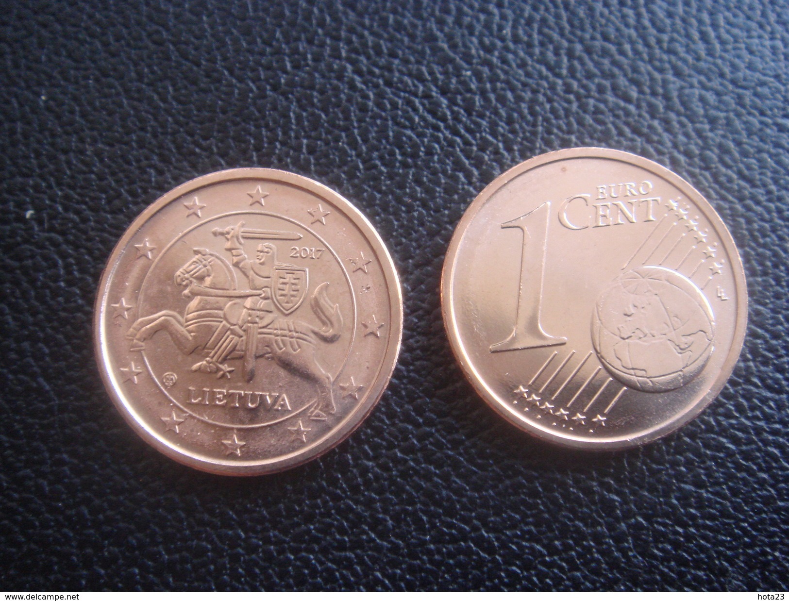 Neu Lithuania Litauen Lietuva  1 Euro Cent 2017  Münzen Aus Rolle  UNC - Lituanie