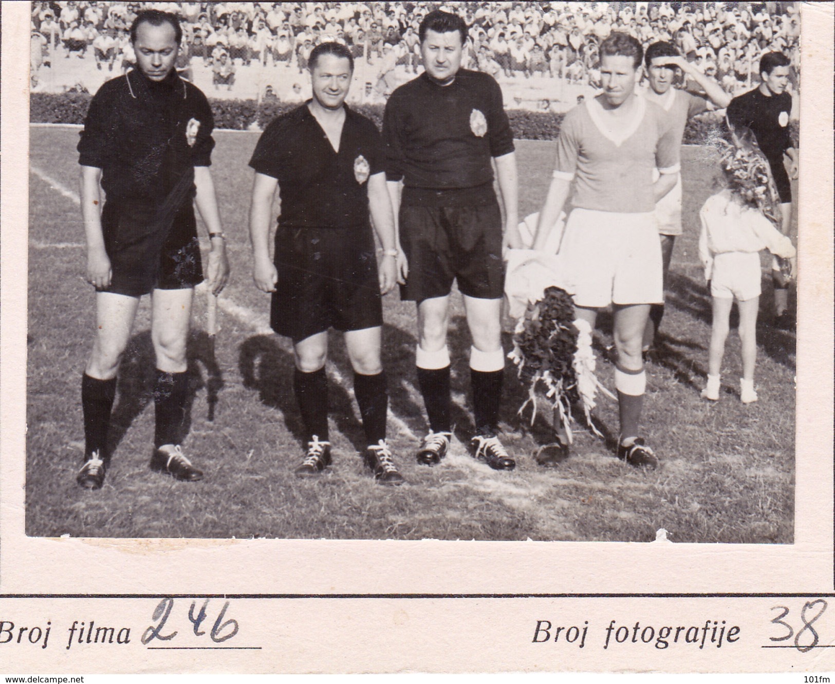 Football Referees Before Match - Early 1950 In Yugoslavia - Voetbal